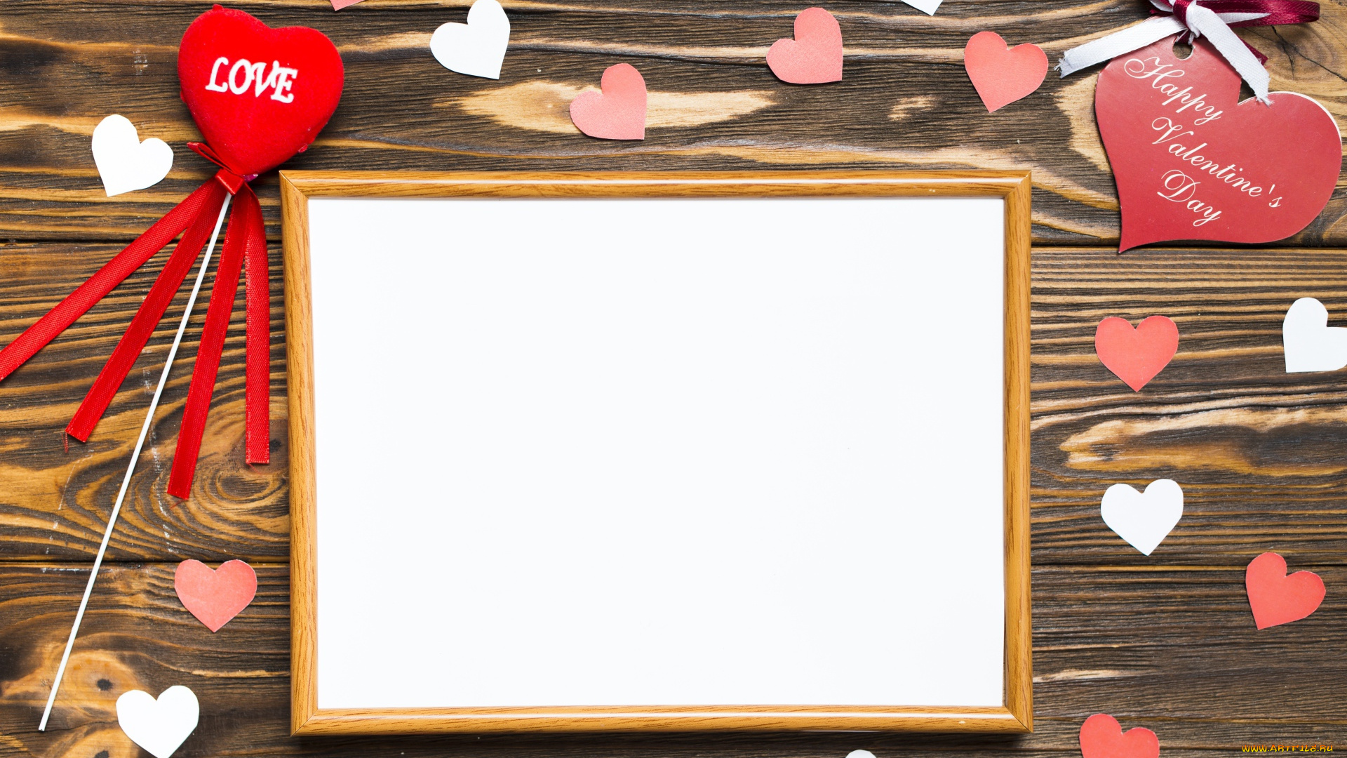 праздничные, день, святого, валентина, , сердечки, , любовь, сердечки, дощечка