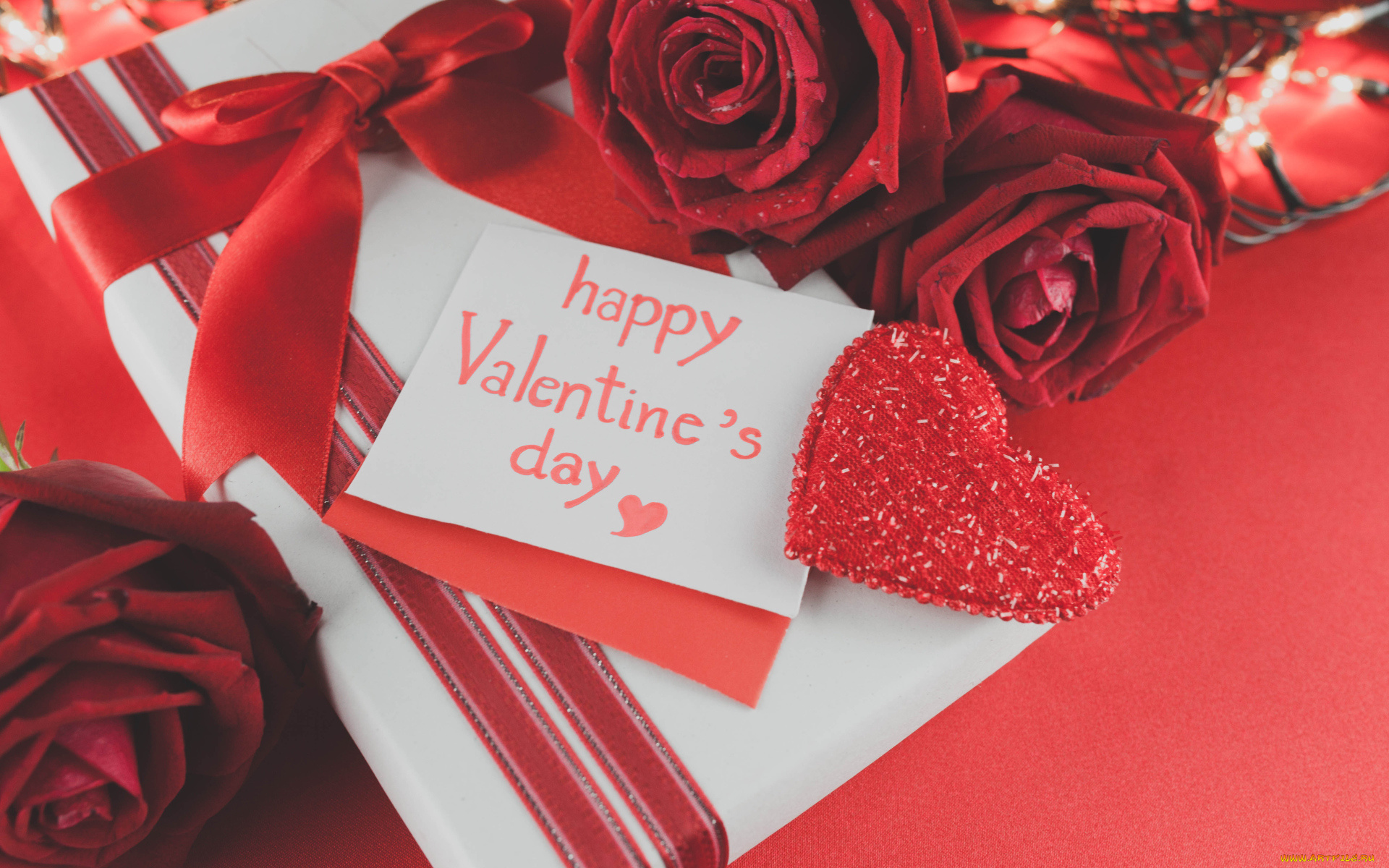 праздничные, день, святого, валентина, , сердечки, , любовь, коробка, сердечки, открытка, розы