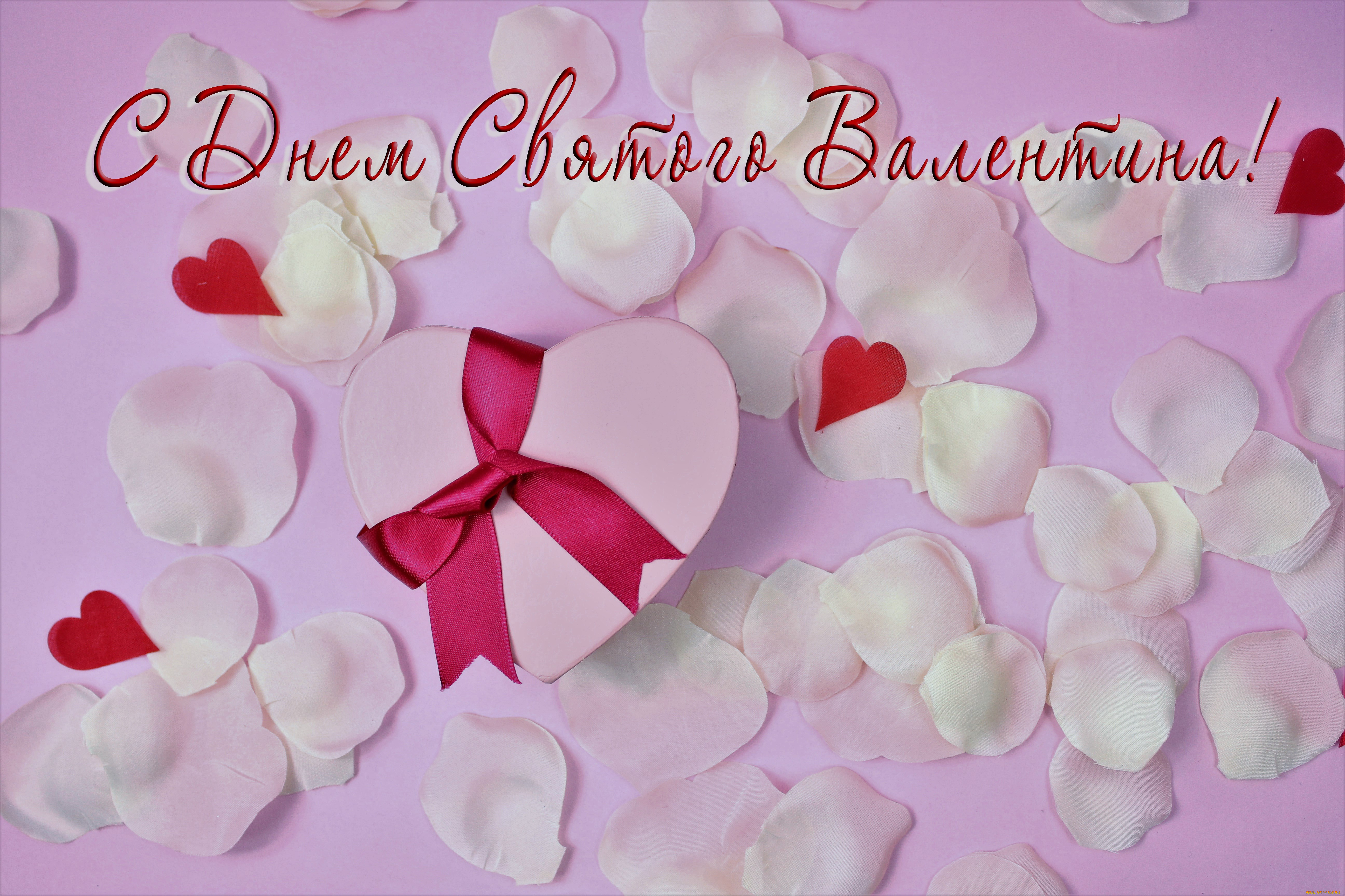 праздничные, день, святого, валентина, , сердечки, , любовь, коробка, сердечки, лепестки