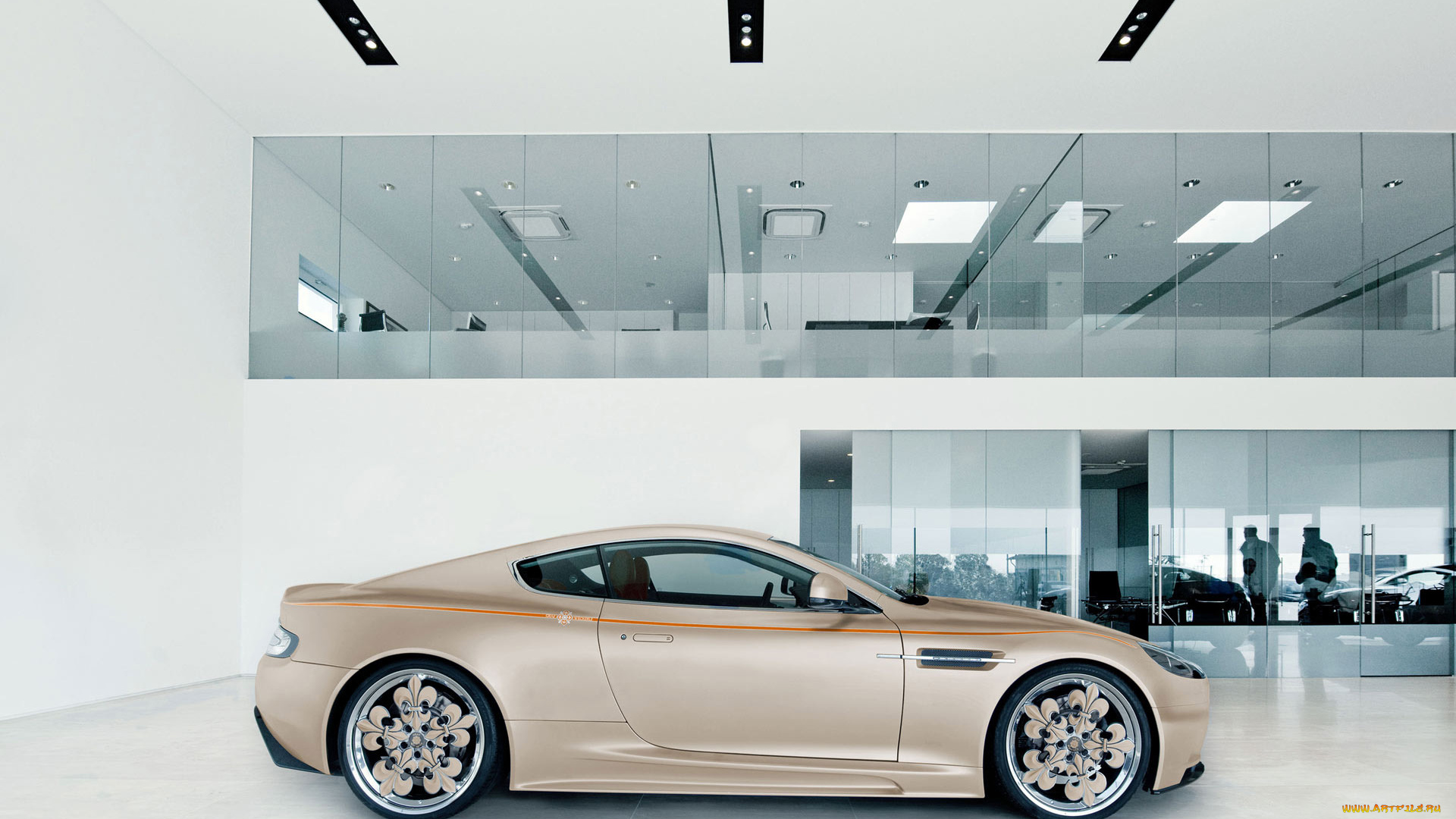 aston, martin, dbs, автомобили, aston, martin, бежевый, здание