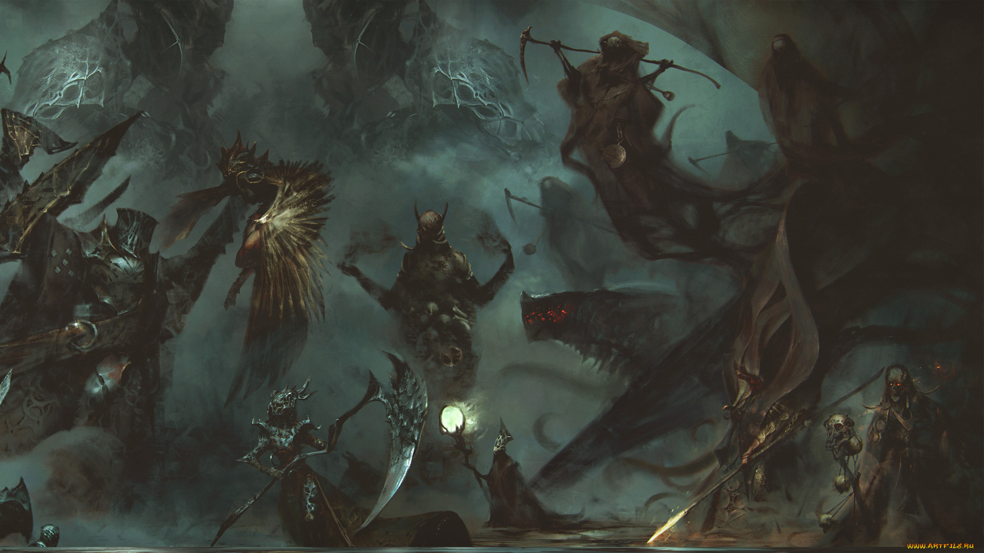 фэнтези, существа, dark, fantasy