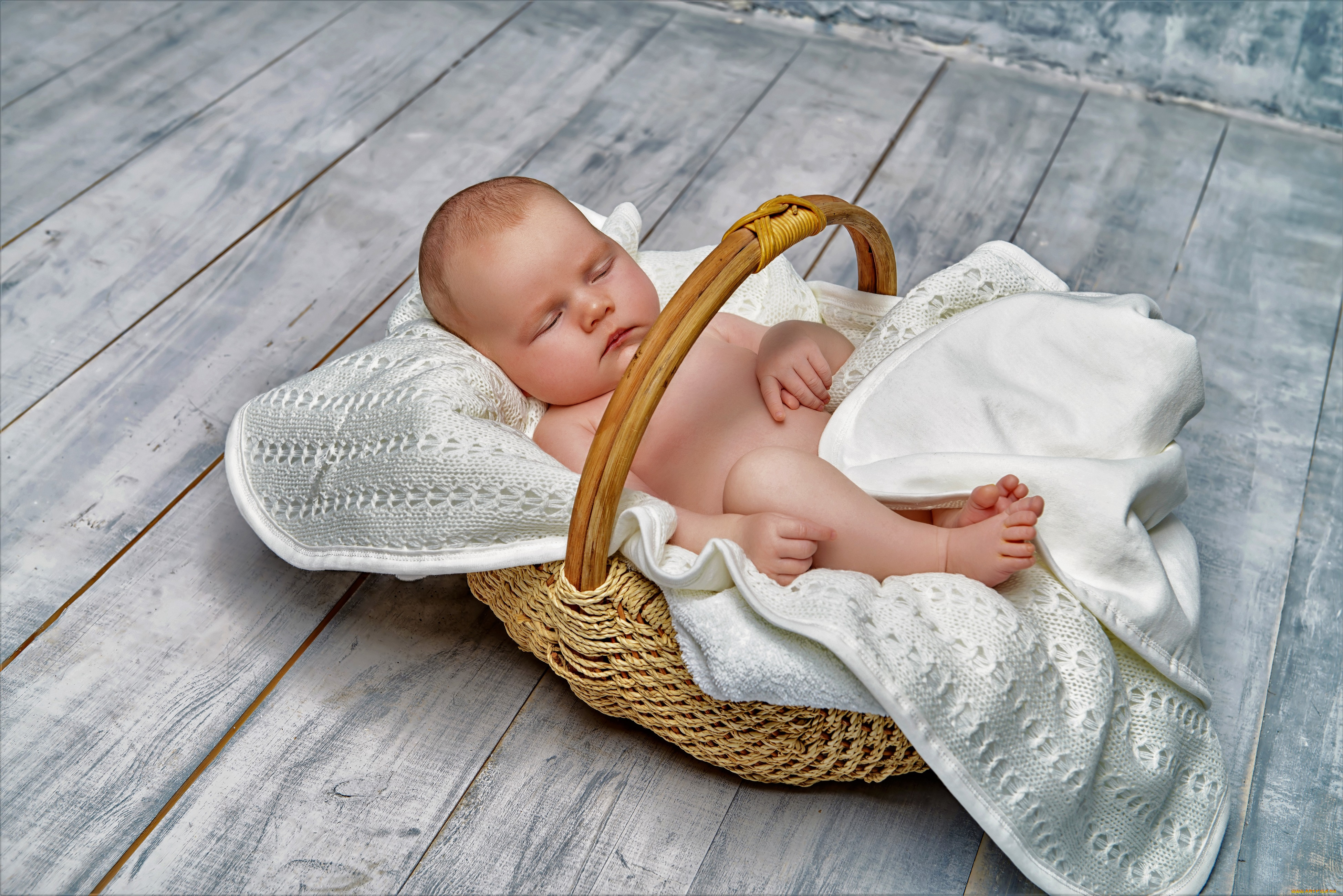 разное, дети, ребенок, корзина