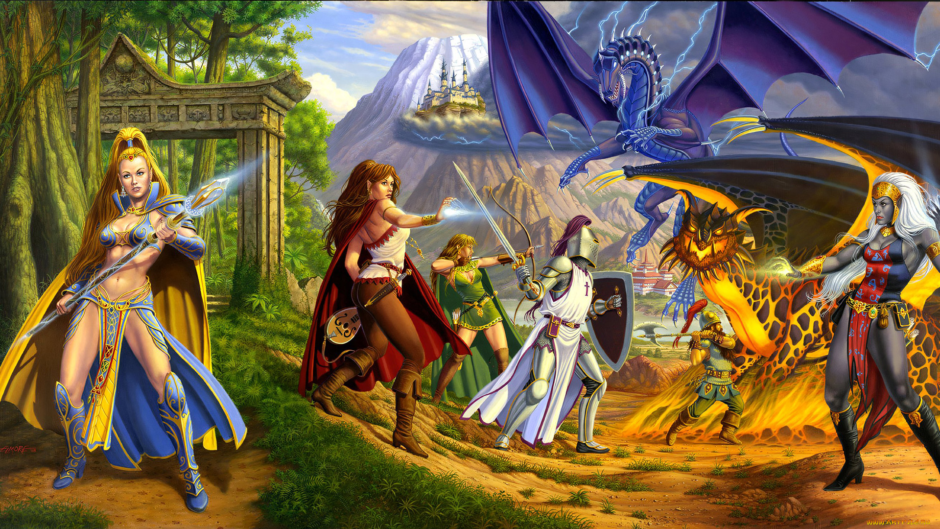 фэнтези, _larry, elmore, larry, elmore