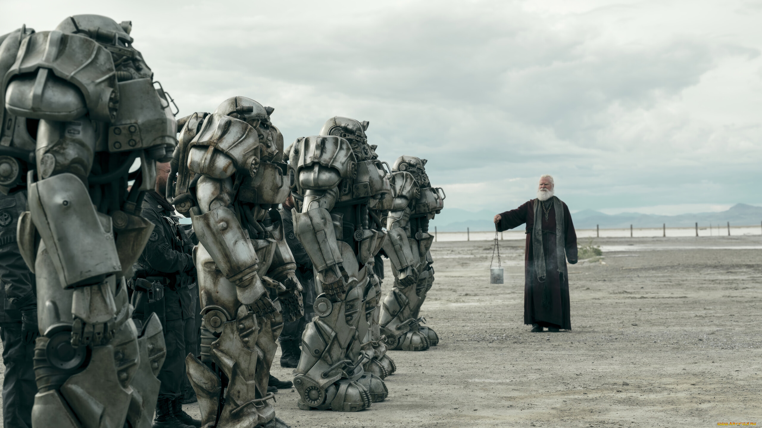 fallout, , сериал, 2024, кино, фильмы, сериал, brotherhood, of, steel, t60, power, armor, фантастика, боевик, драма, кадры, из, сериала