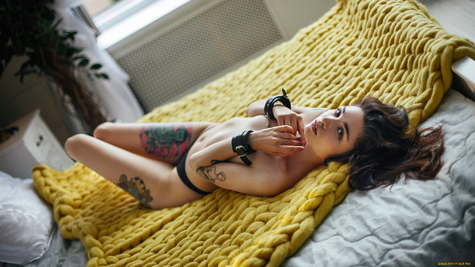 девушки, -, брюнетки, , шатенки, девушка, позирует, максим, чуприн