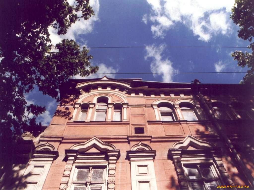 города, здания, дома