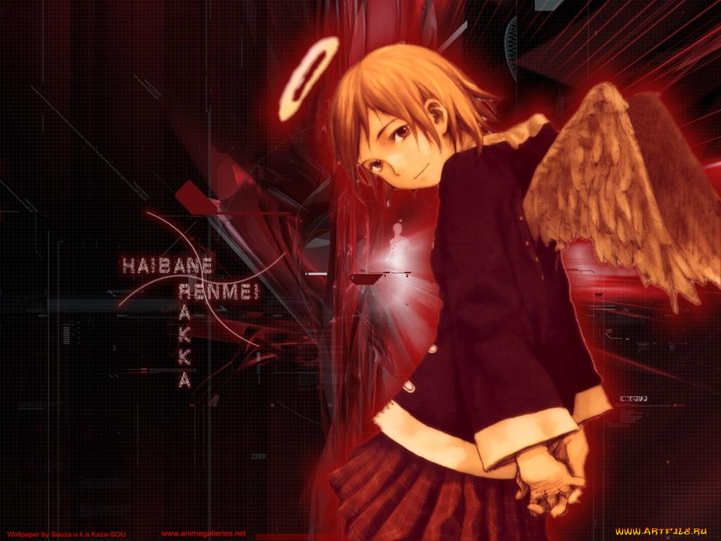 аниме, haibane, renmei