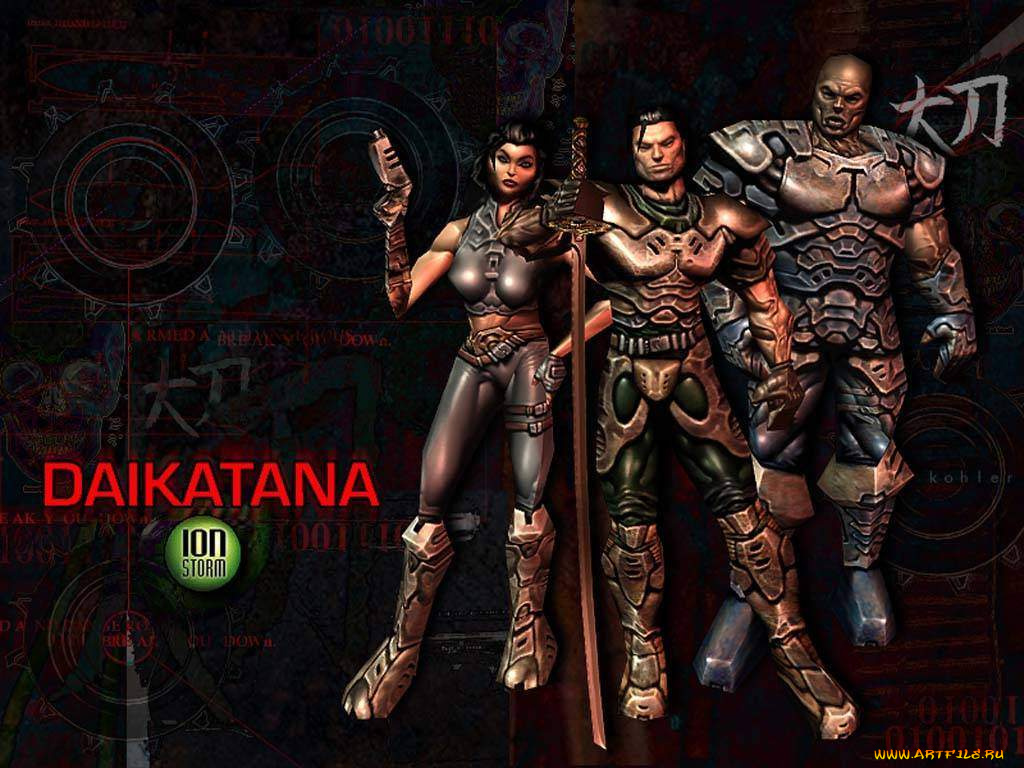 видео, игры, daikatana