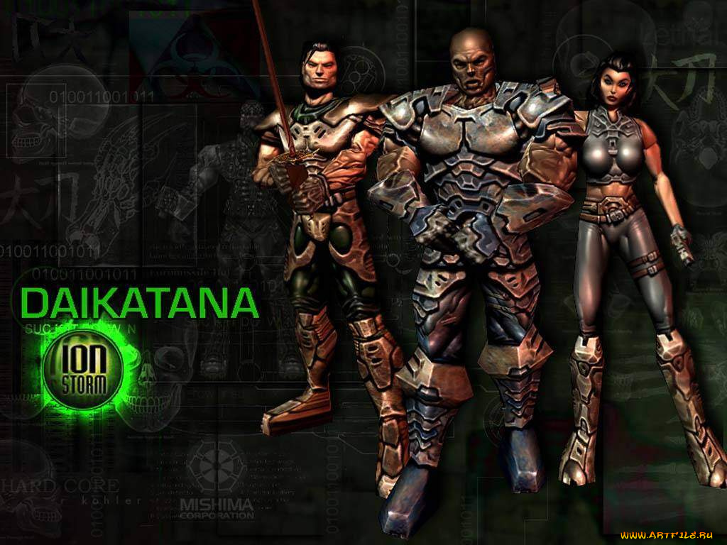 видео, игры, daikatana