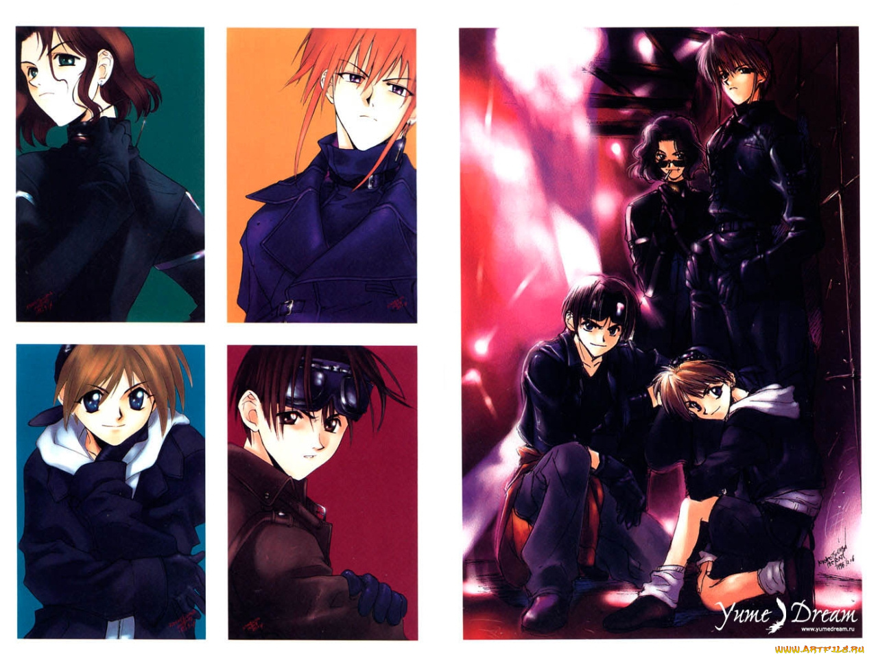 аниме, weiss, kreuz