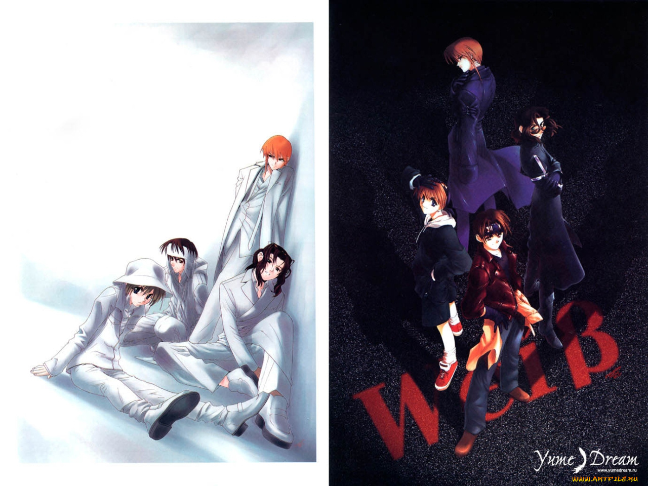 аниме, weiss, kreuz