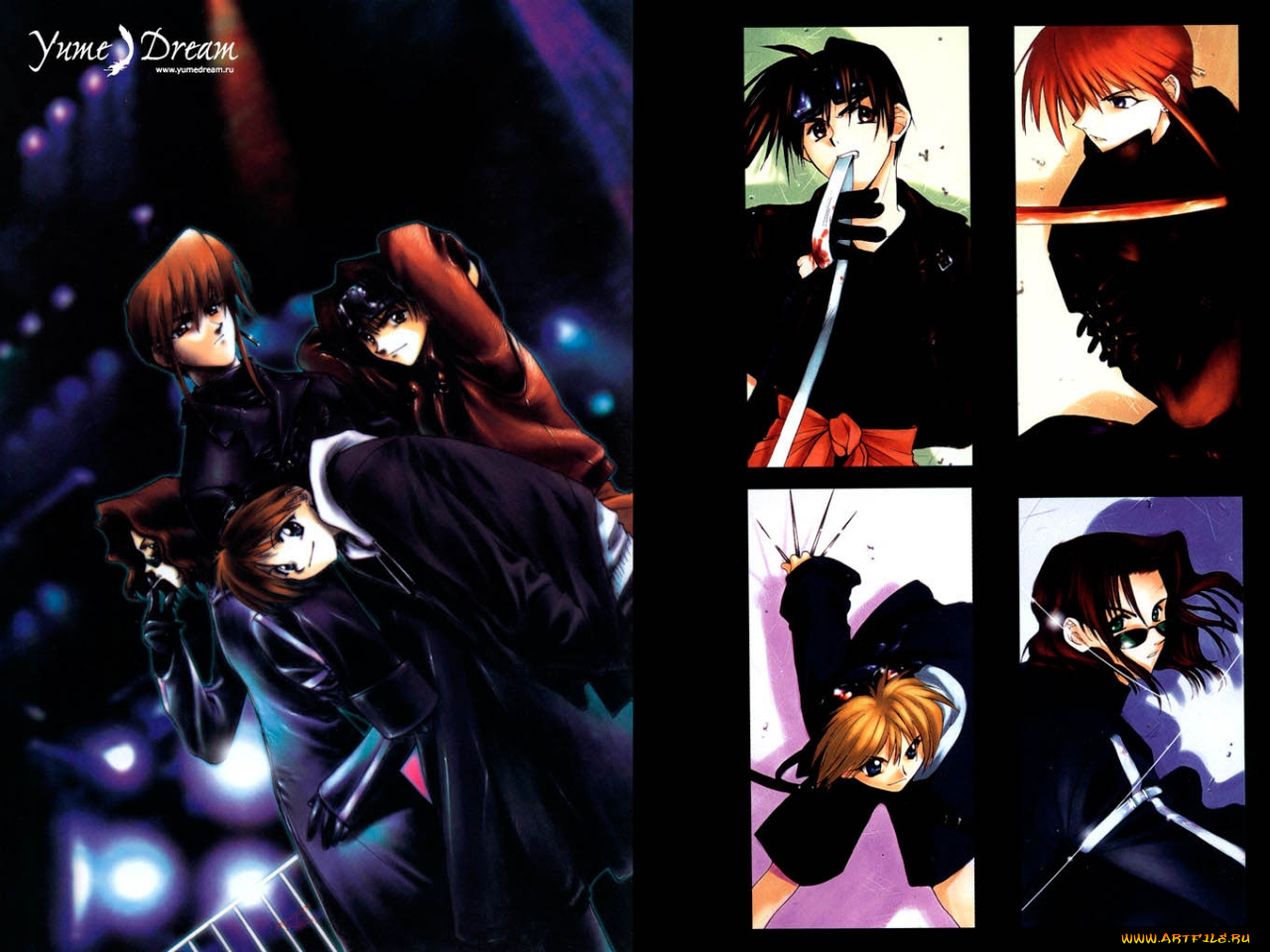 аниме, weiss, kreuz