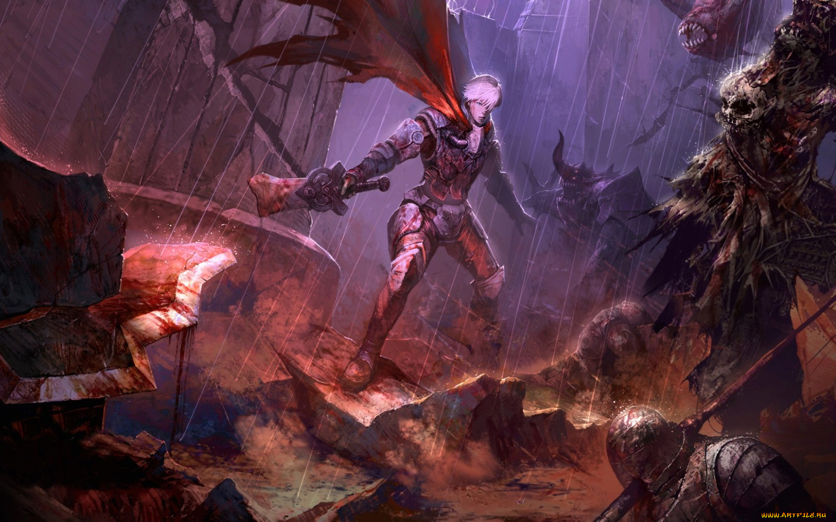 видео, игры, requiem, bloodymare