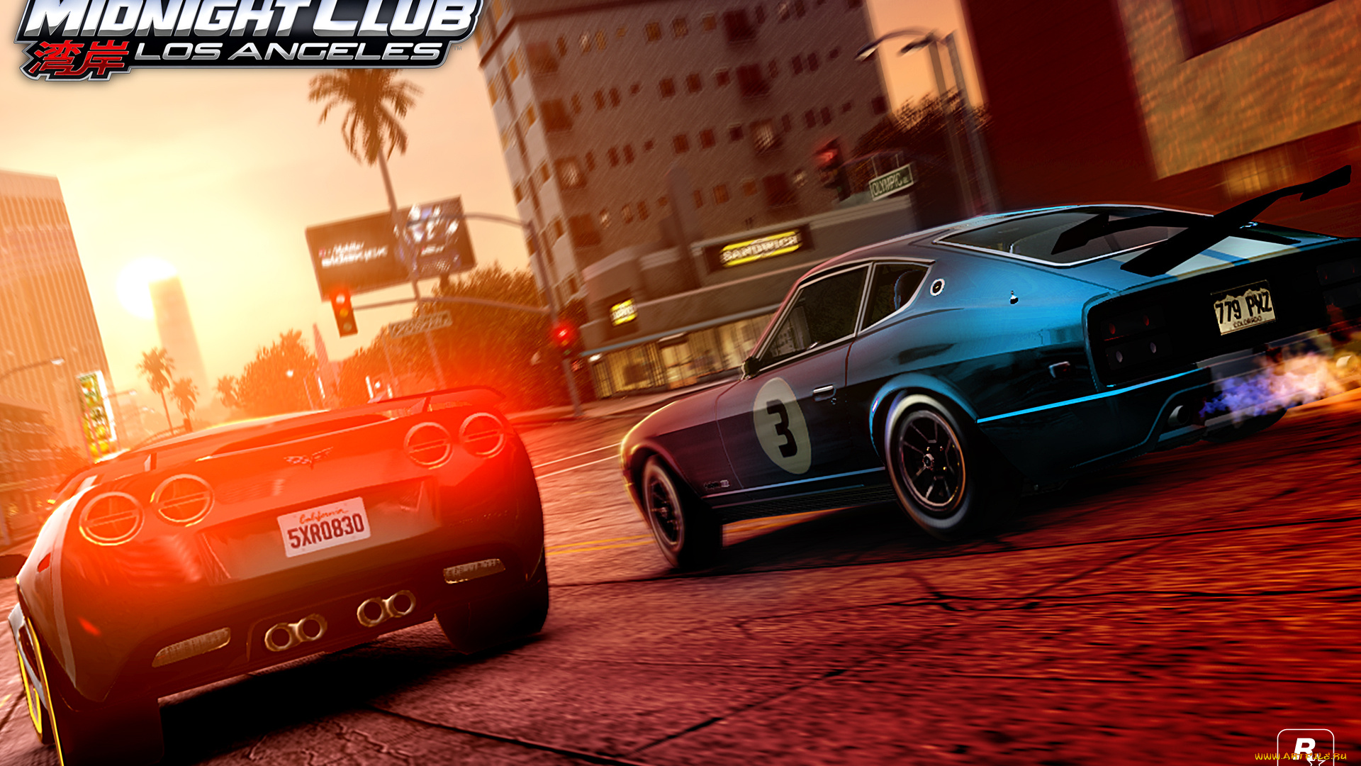 видео, игры, midnight, club, los, angeles