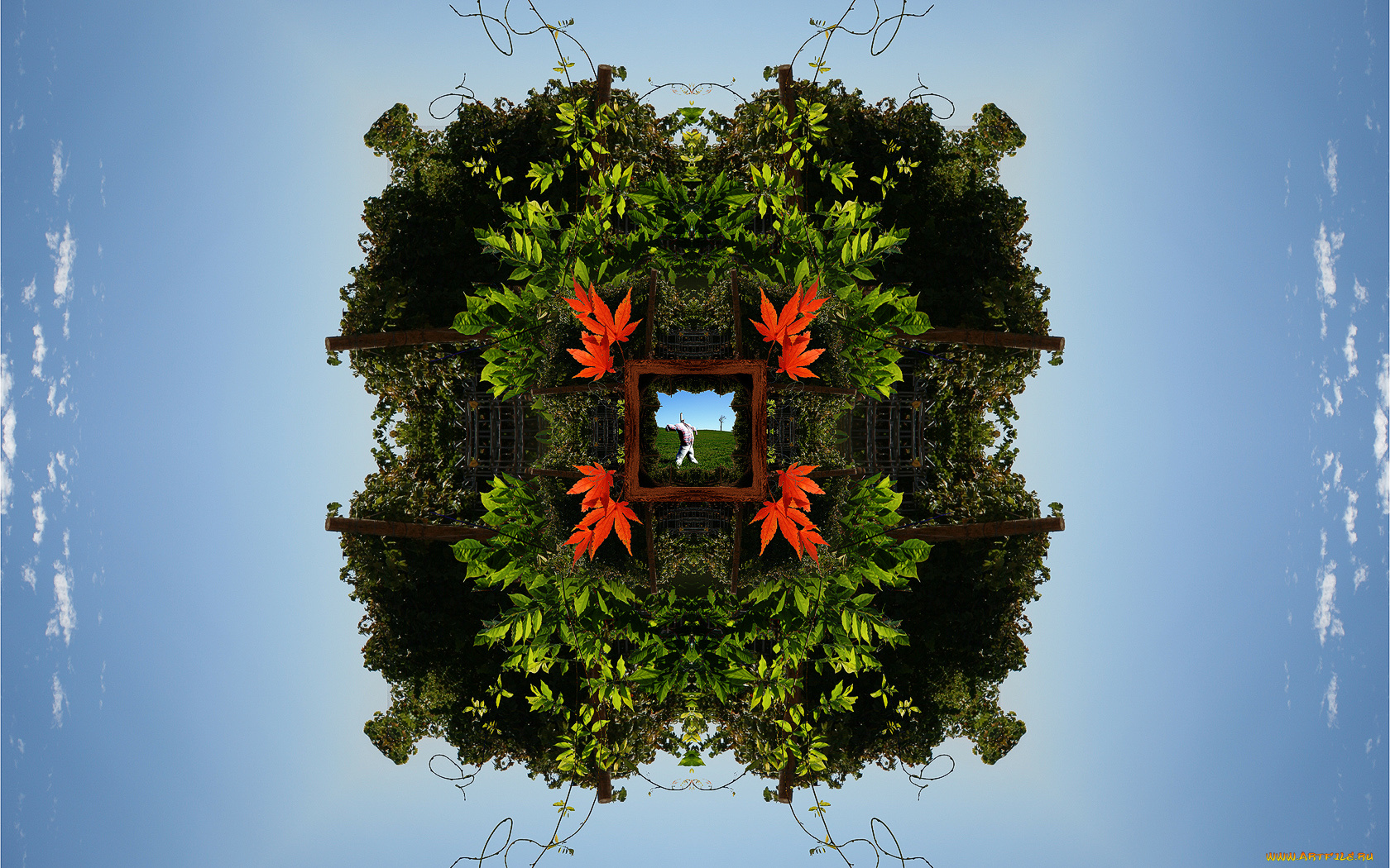 3д, графика, nature, landscape, природа