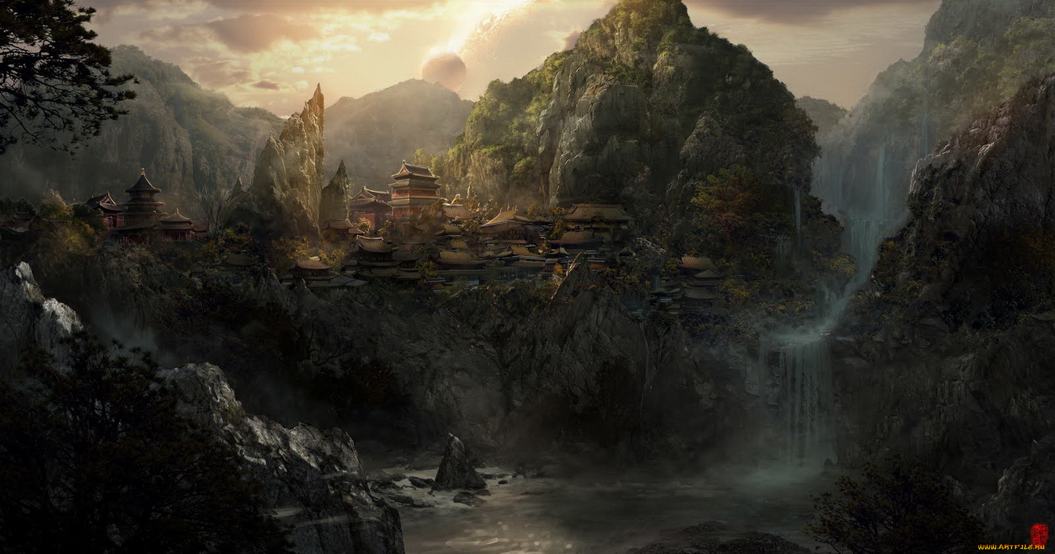 фэнтези, пейзажи