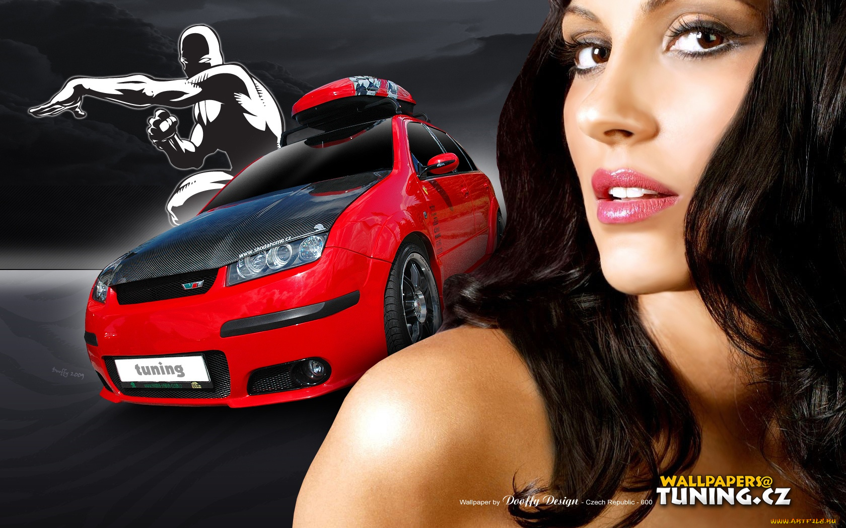 автомобили, авто, девушками