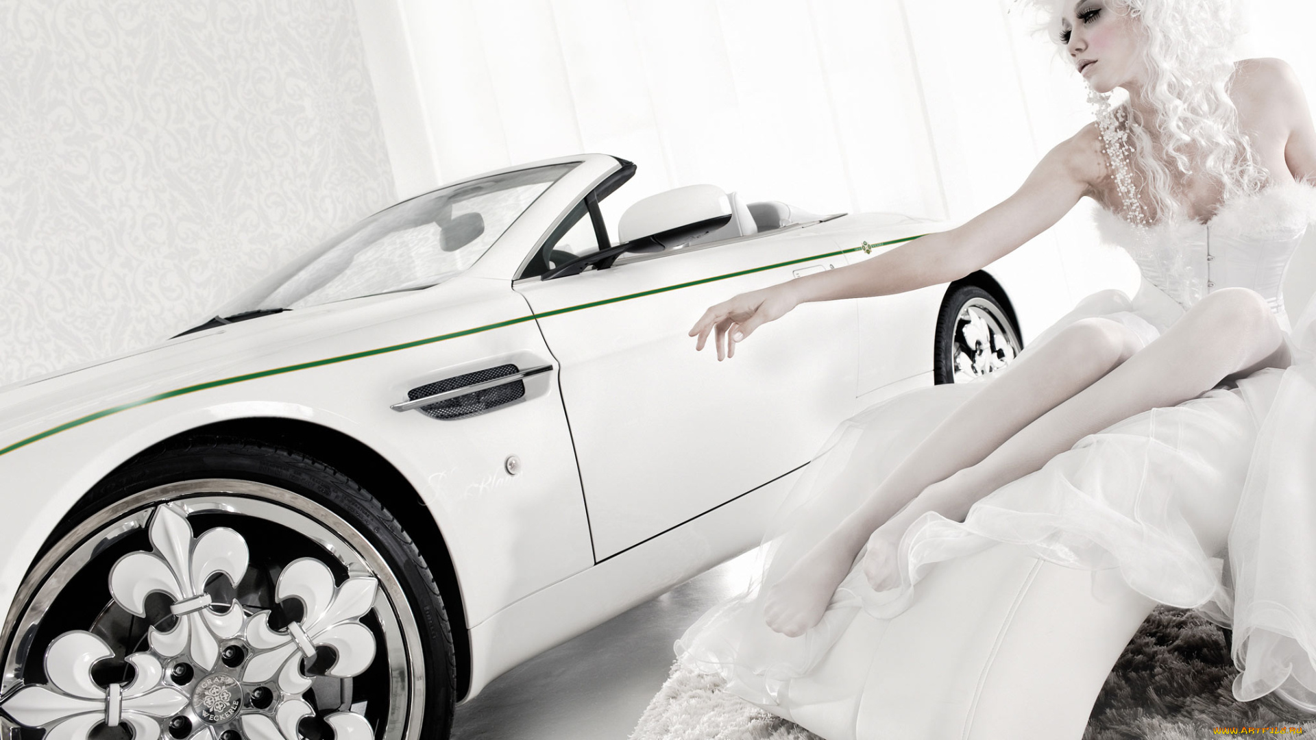 автомобили, авто, девушками