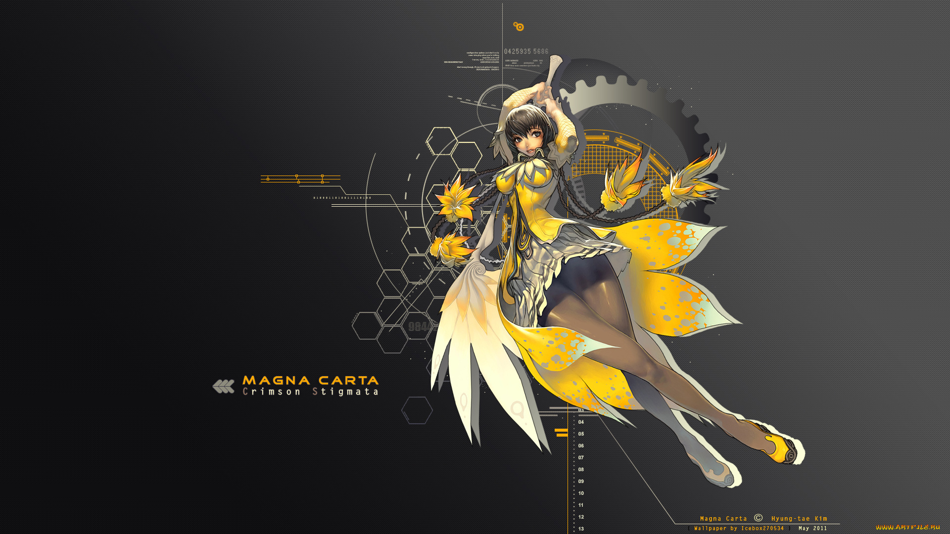magna, carta, crimson, stigmata, аниме