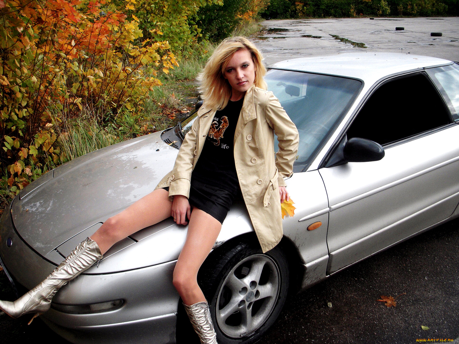 автомобили, авто, девушками