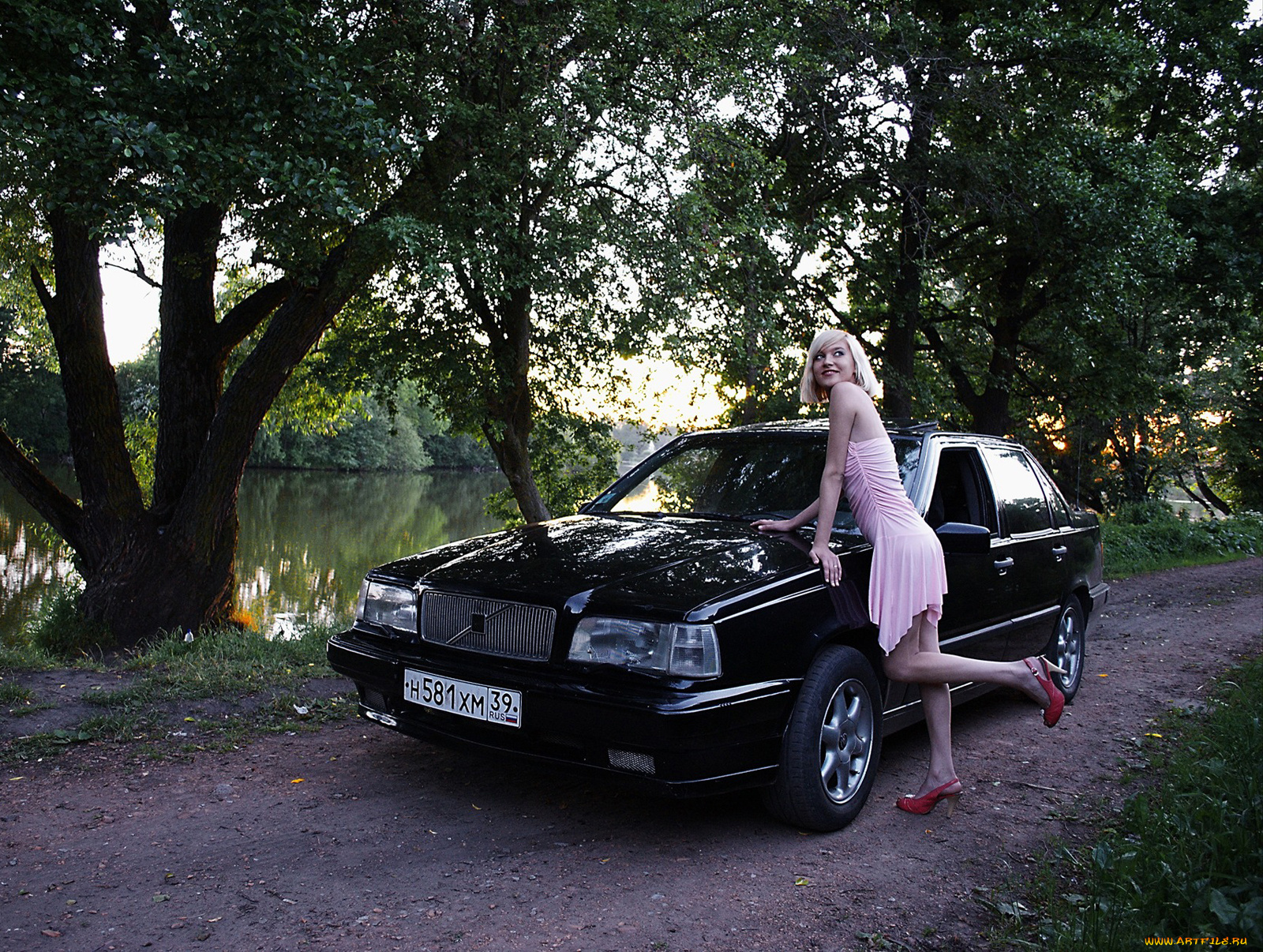 автомобили, авто, девушками