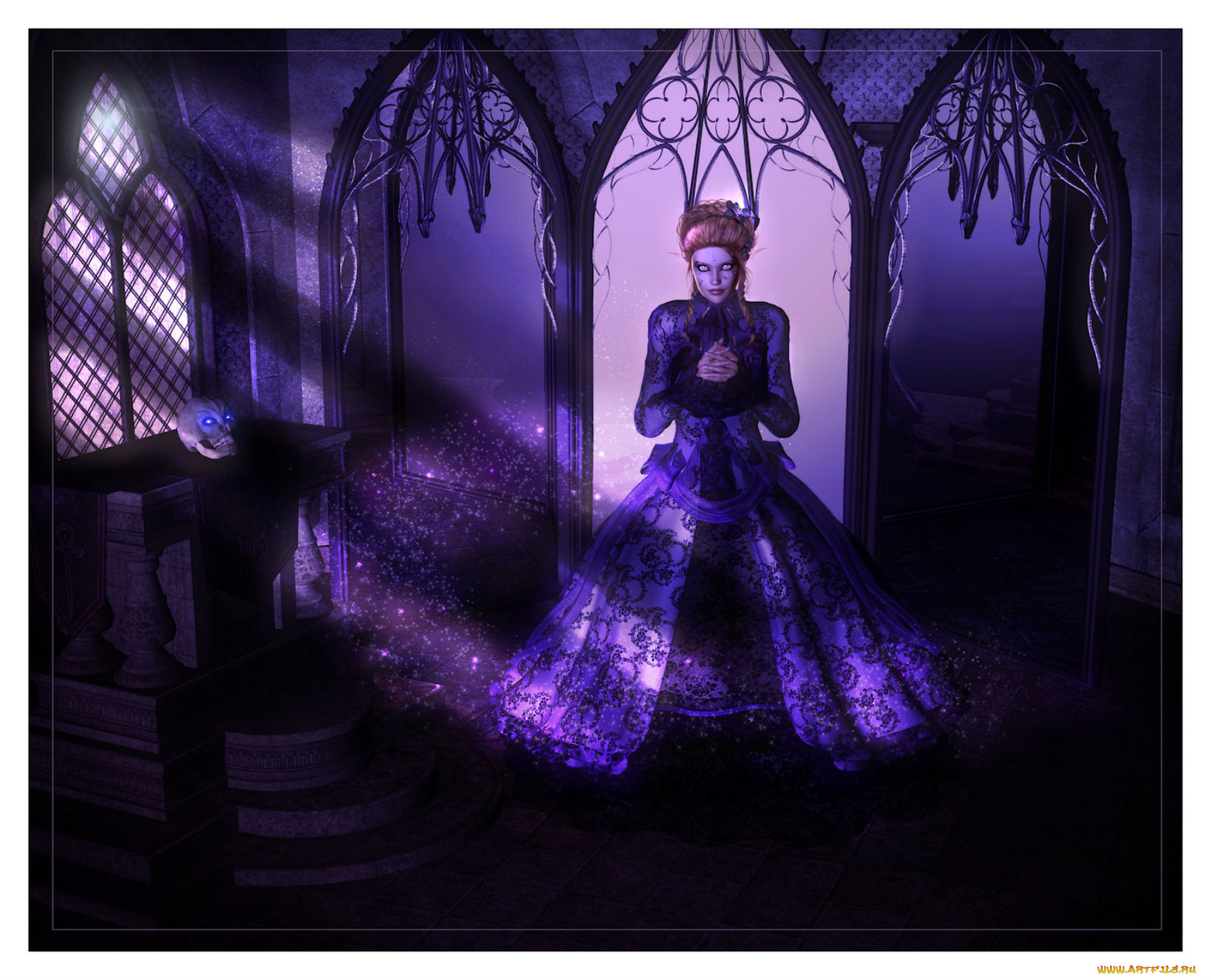 3д, графика, people, люди, дама