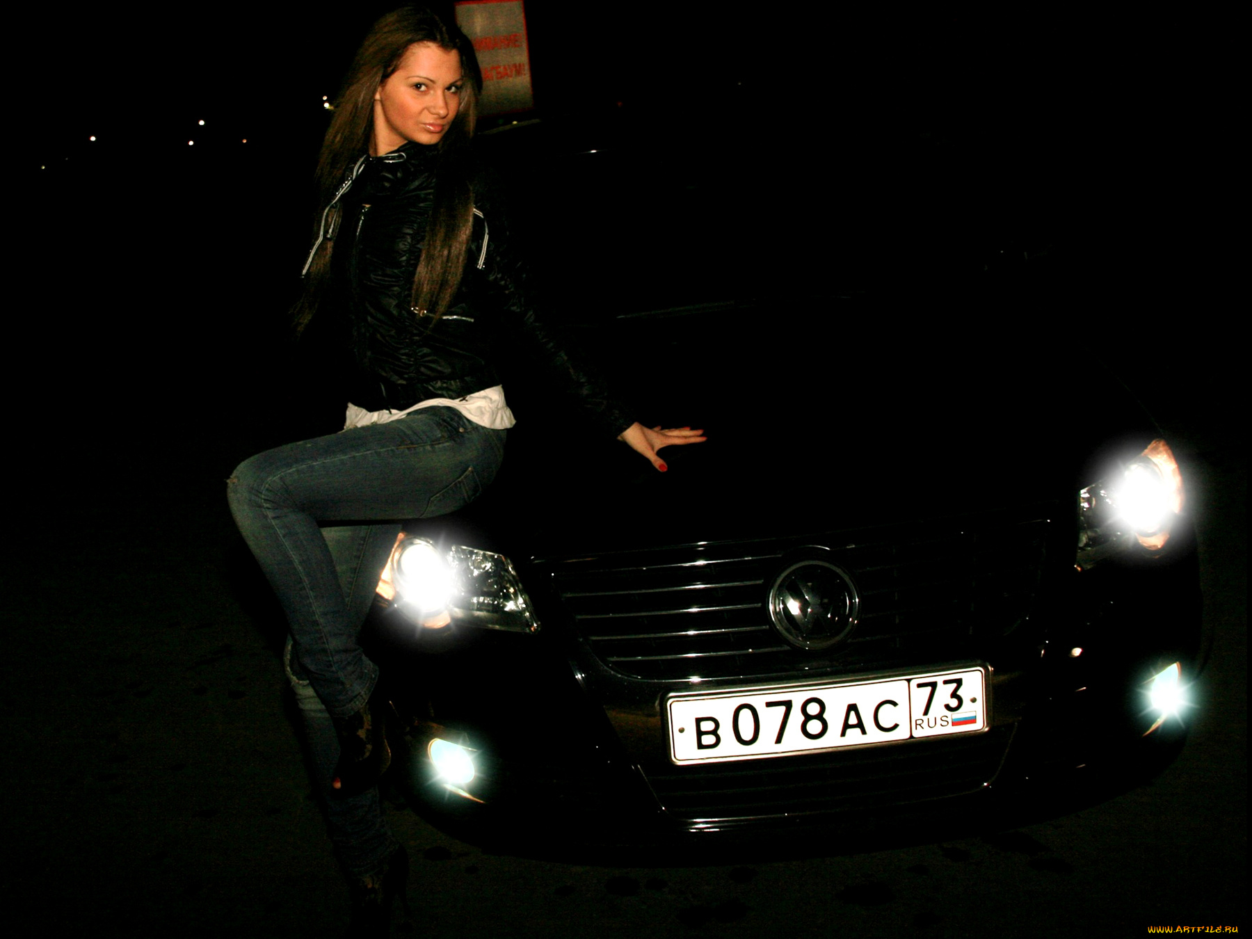 автомобили, авто, девушками