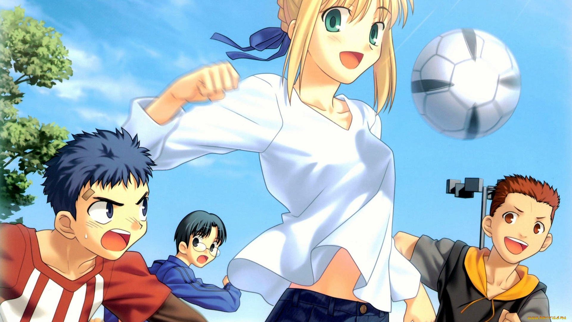 аниме, fate, stay, night