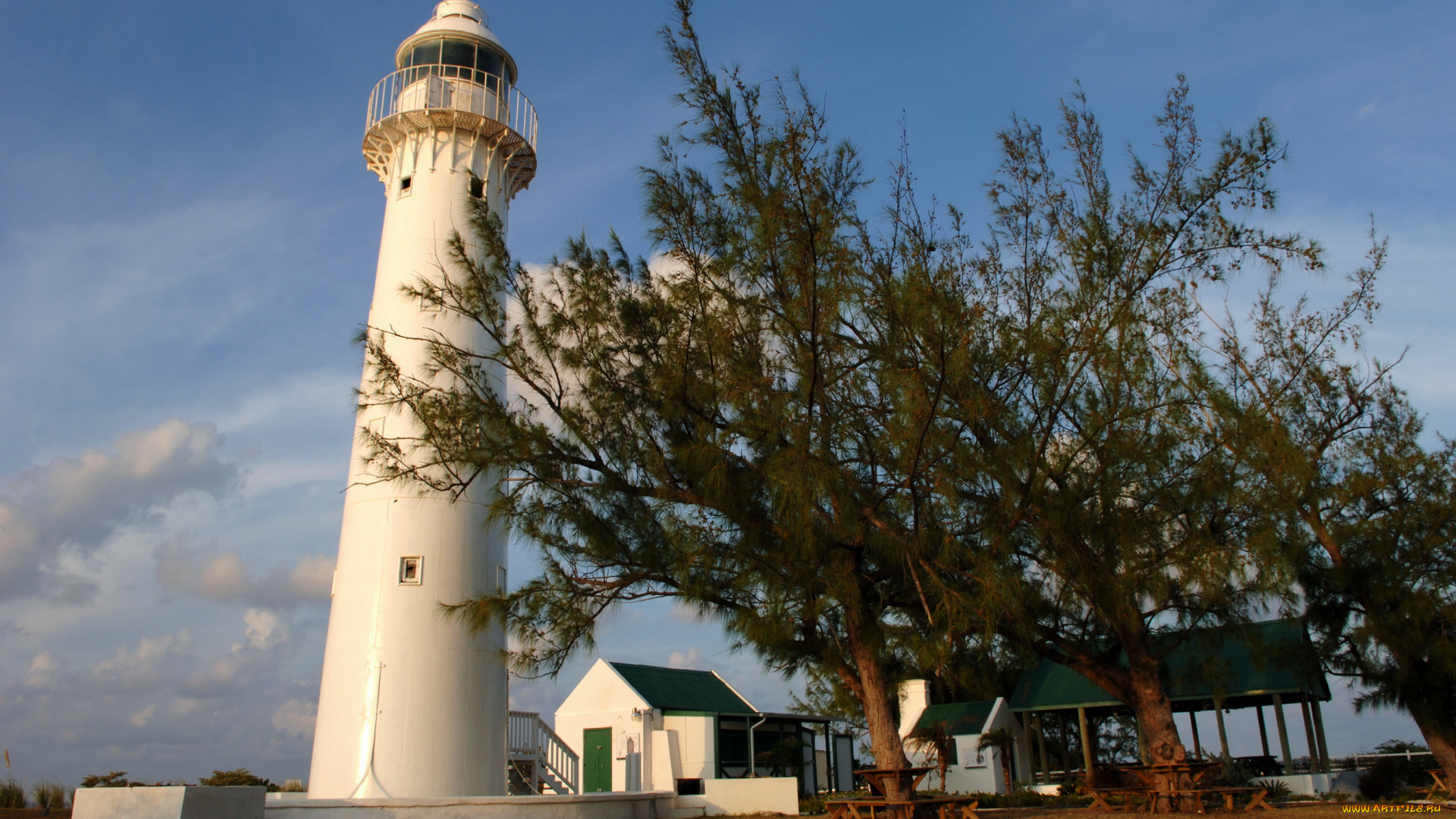 природа, маяки, grand, turk, lighthouse, caribbean, beaches