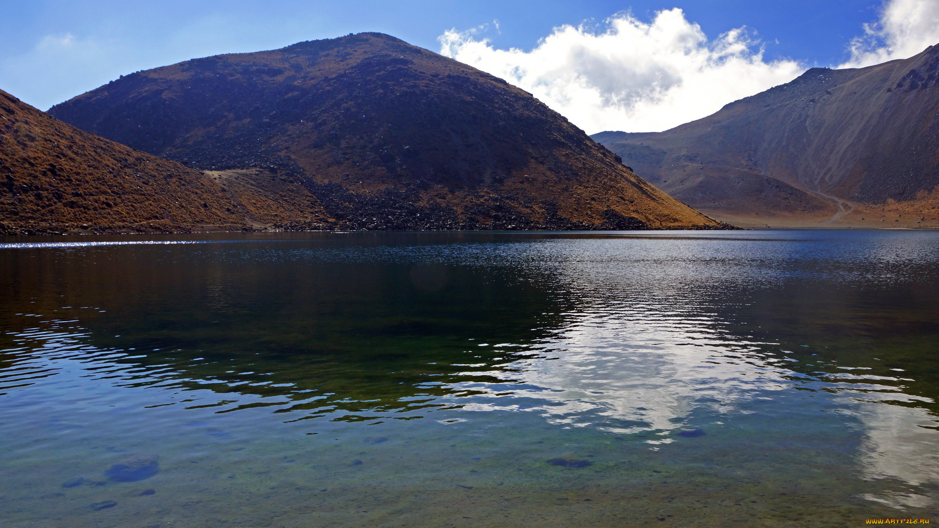 природа, реки, озера, невадо, де, толука, мексика