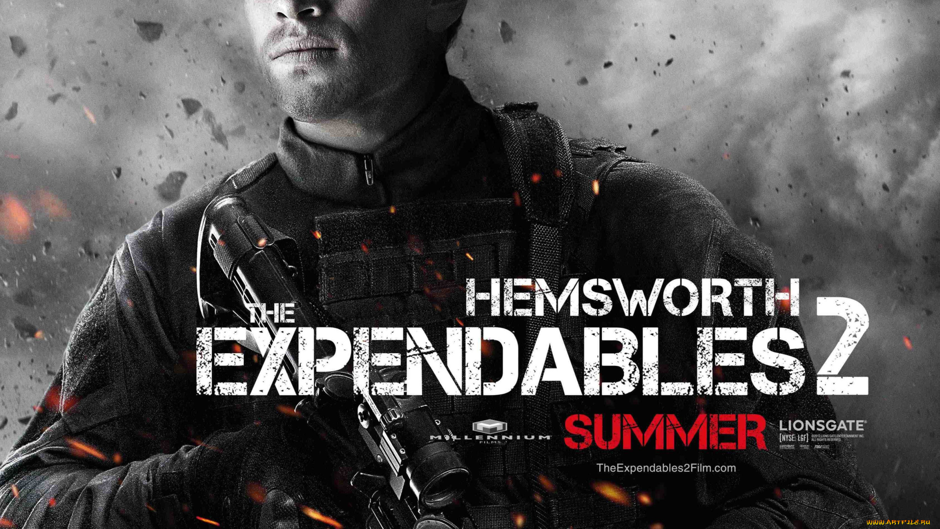 the, expendables, кино, фильмы, liam, hemsworth