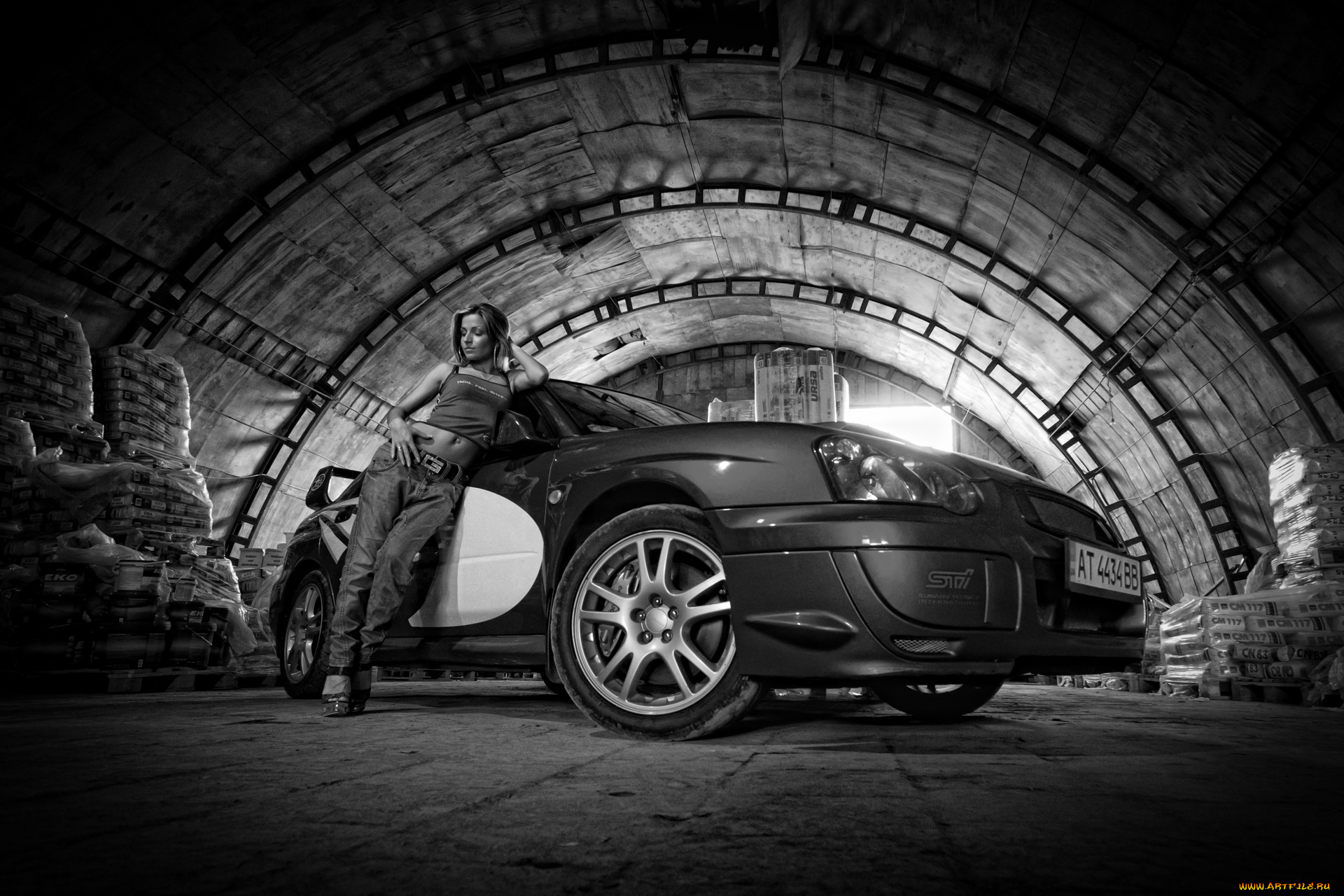 автомобили, авто, девушками