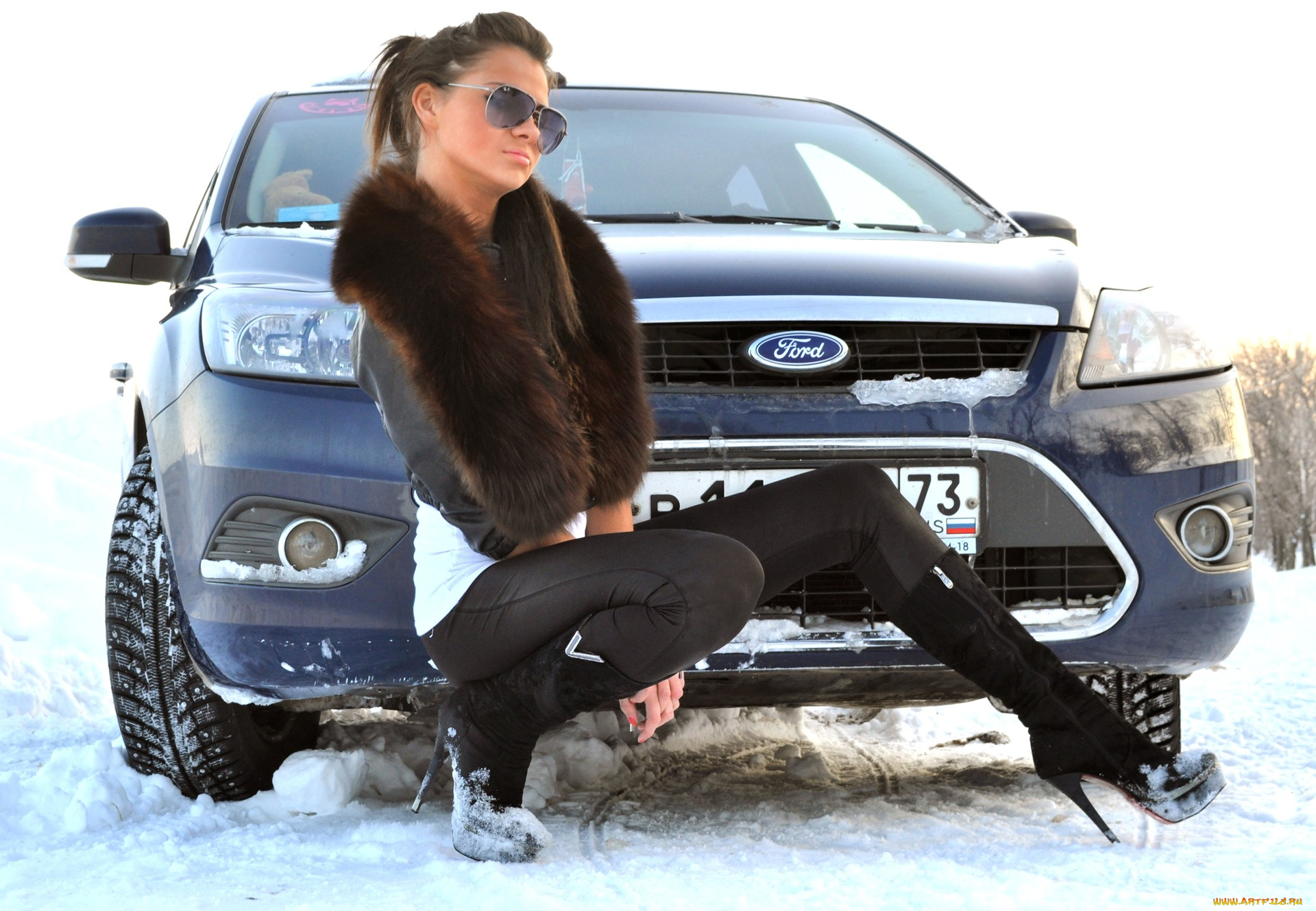 автомобили, авто, девушками