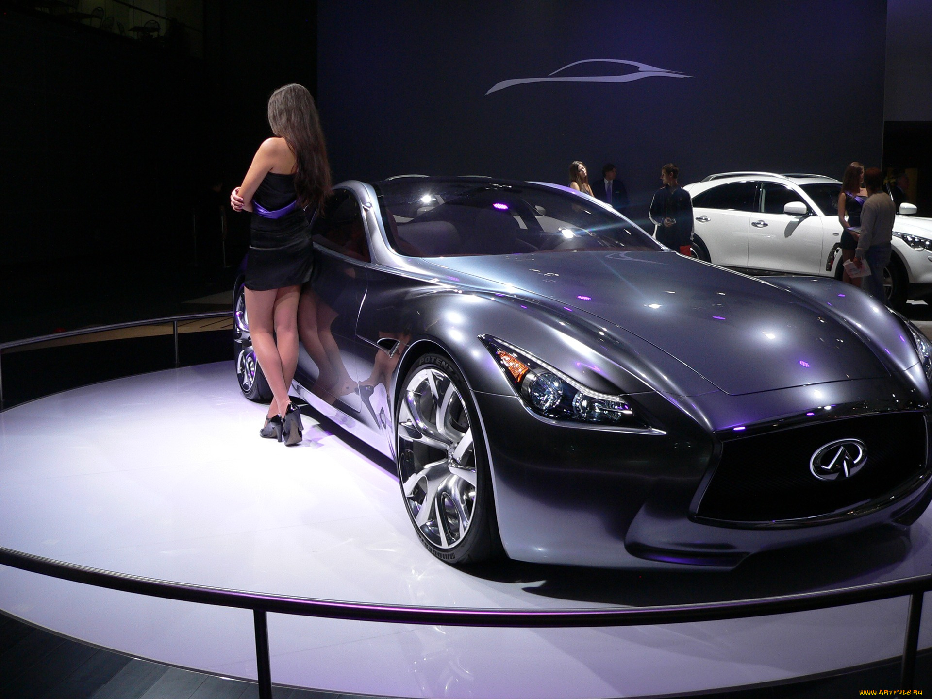 автомобили, авто, девушками