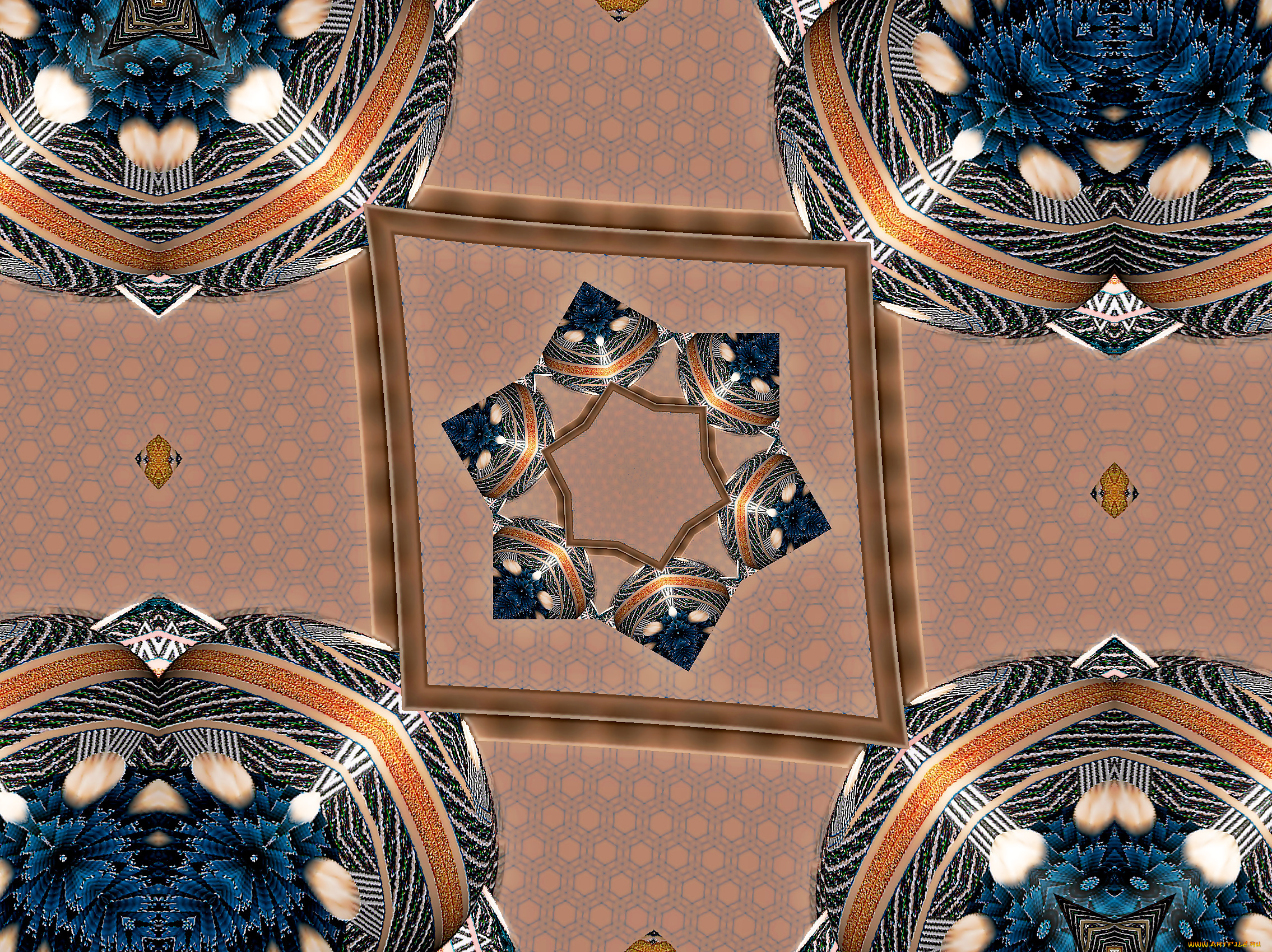 3д, графика, fractal, фракталы, узор, фон, цвета