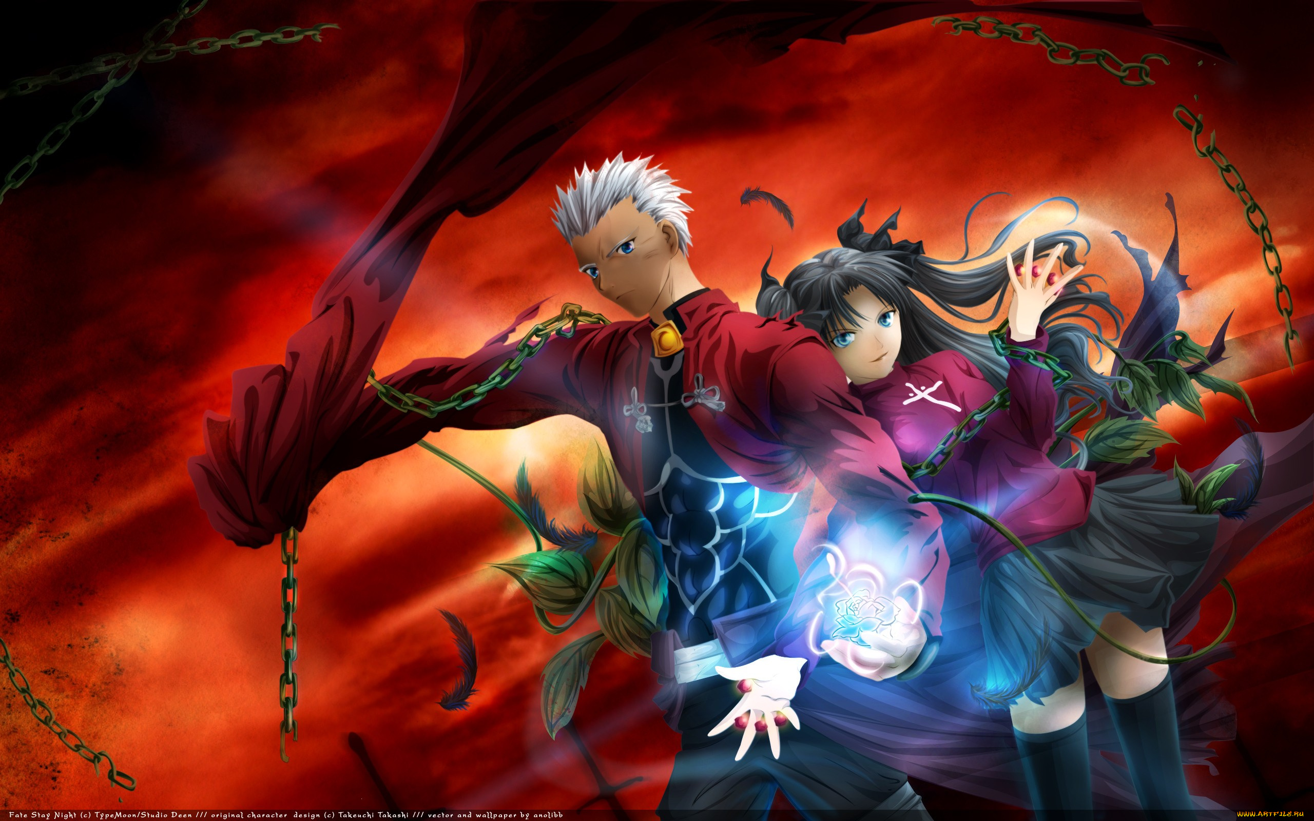аниме, fate, stay, night