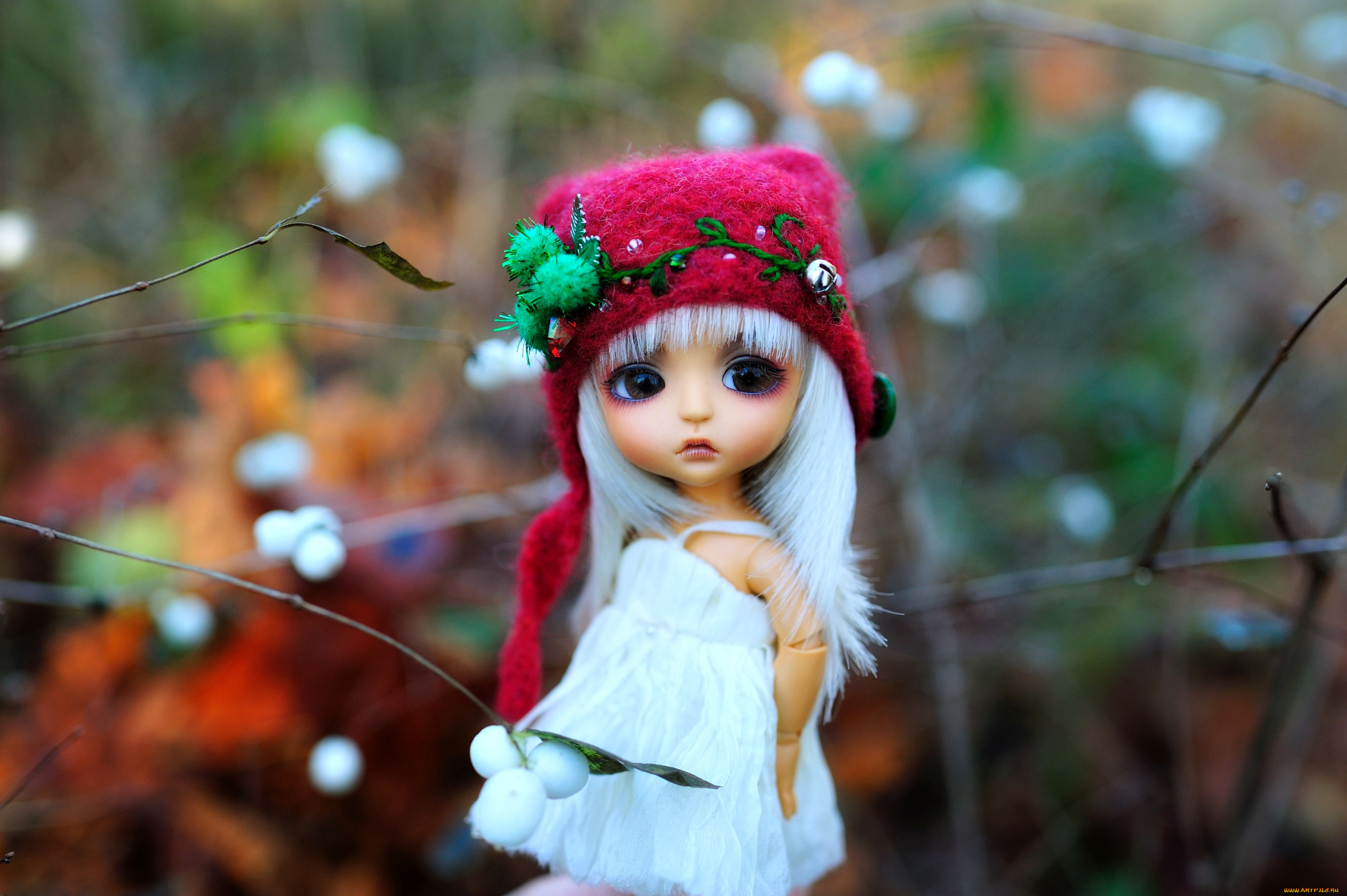 разное, игрушки, кукла, шапочка