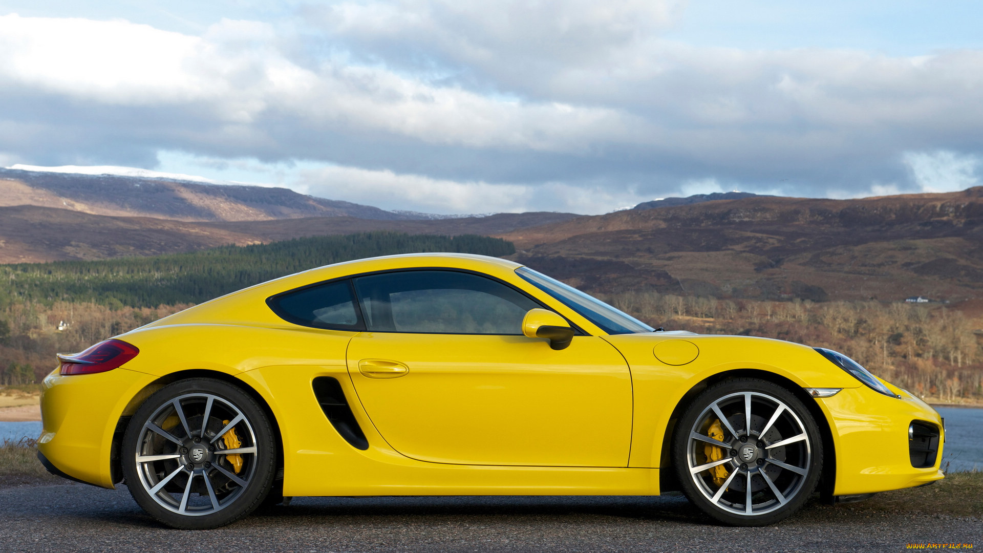 автомобили, porsche, cayman, s, car