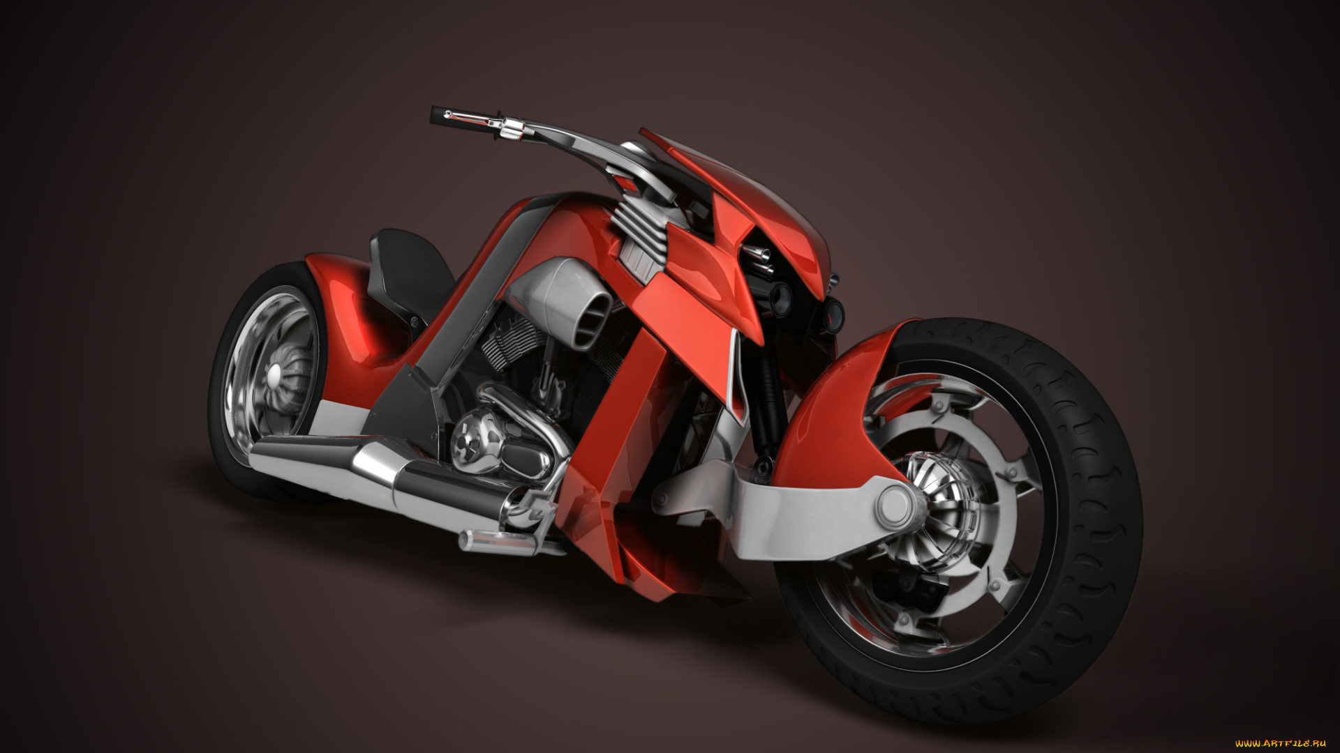 мотоциклы, 3d, мотоцикл