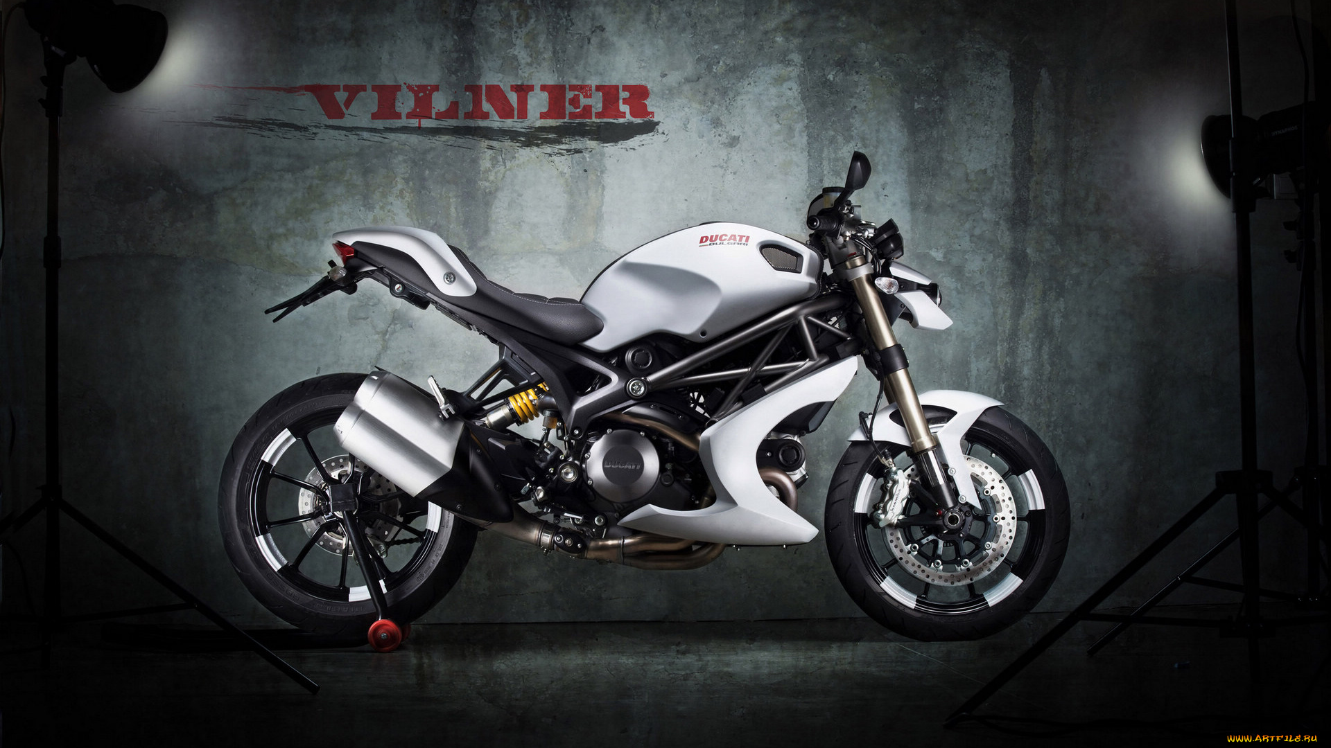 мотоциклы, ducati, monster1100-evo