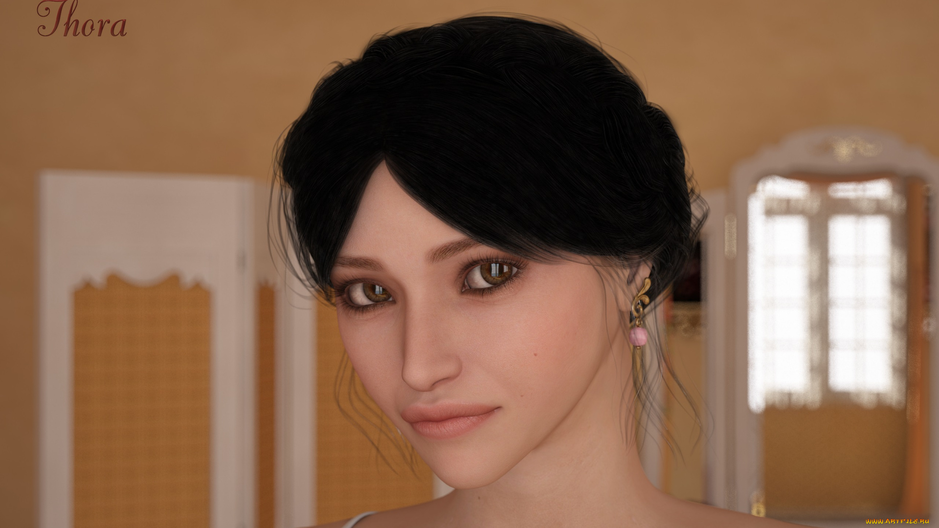 3д, графика, portraits, , портрет, взгляд, глаза, девушка, лицо