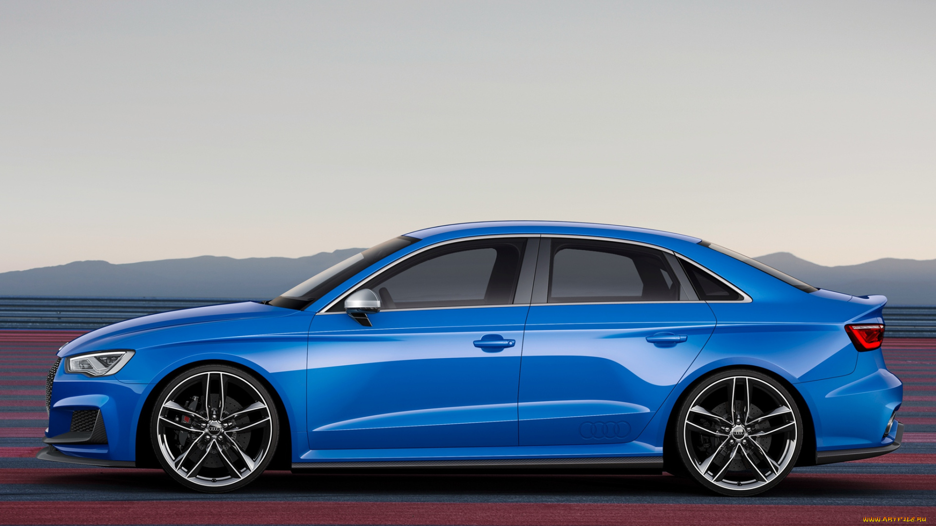 автомобили, audi, concept, quattro, clubsport, a3, синий, 2014г