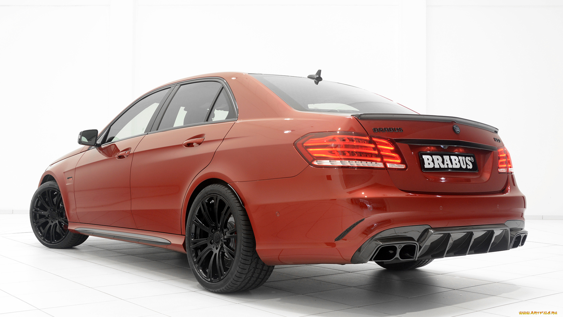 автомобили, brabus, красный, 2013г, mercedes-benz, e, 63, amg, w212
