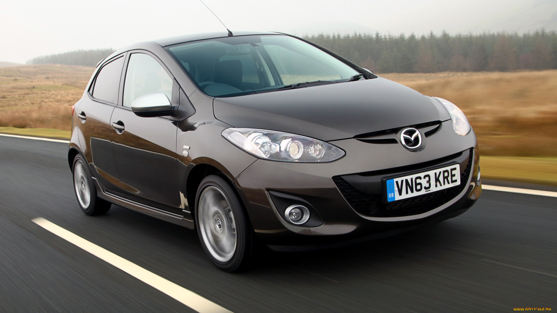 автомобили, mazda, 2, sport, venture, de2, 2014г, темный