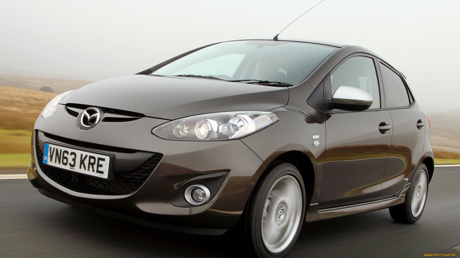 автомобили, mazda, 2014г, de2, venture, sport, темный, 2