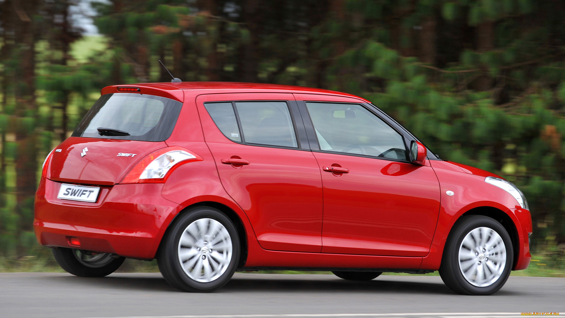 автомобили, suzuki, 5-door, swift, красный, za-spec
