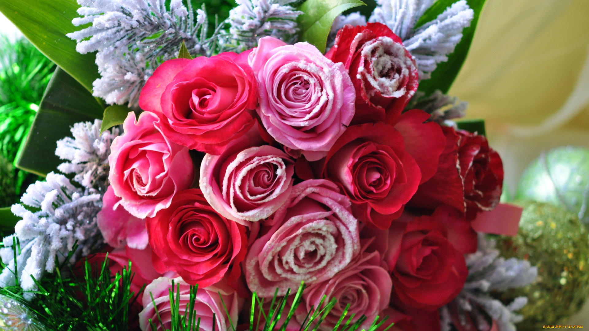 цветы, розы, букет