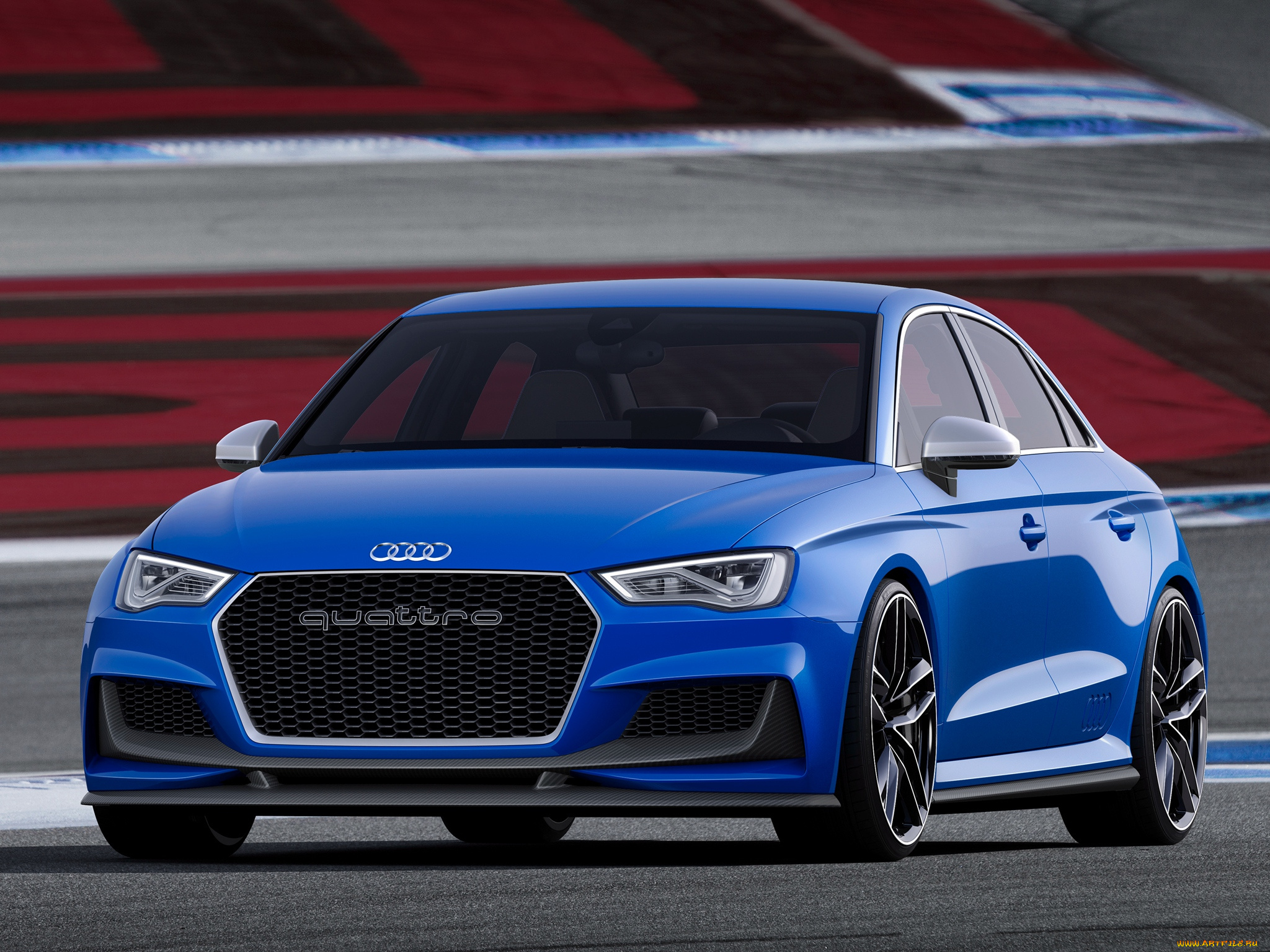 автомобили, audi, quattro, синий, 2014г, concept, clubsport, a3