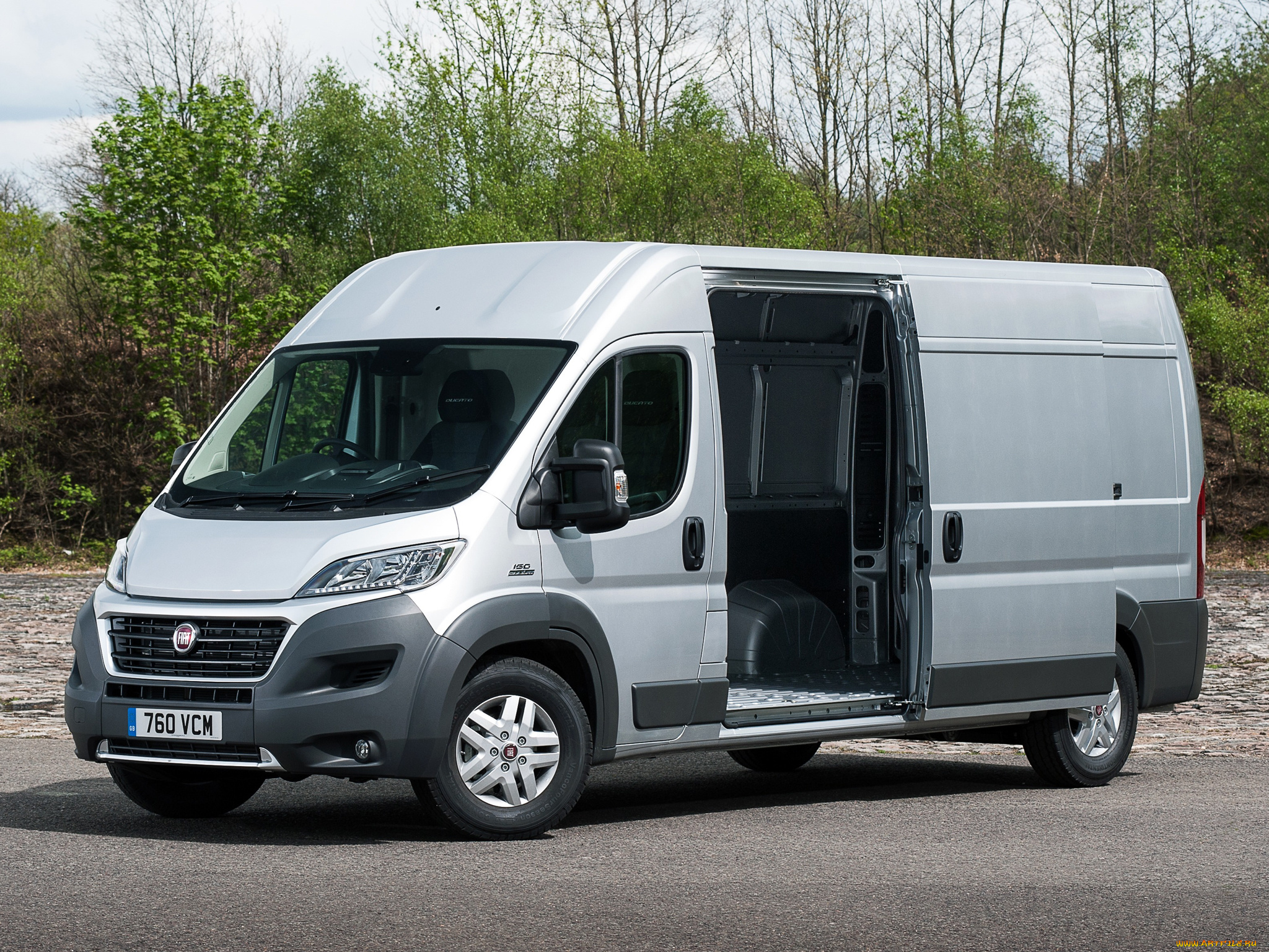 автомобили, fiat, uk-spec, l3h2, van, ducato, maxi, 2014серый