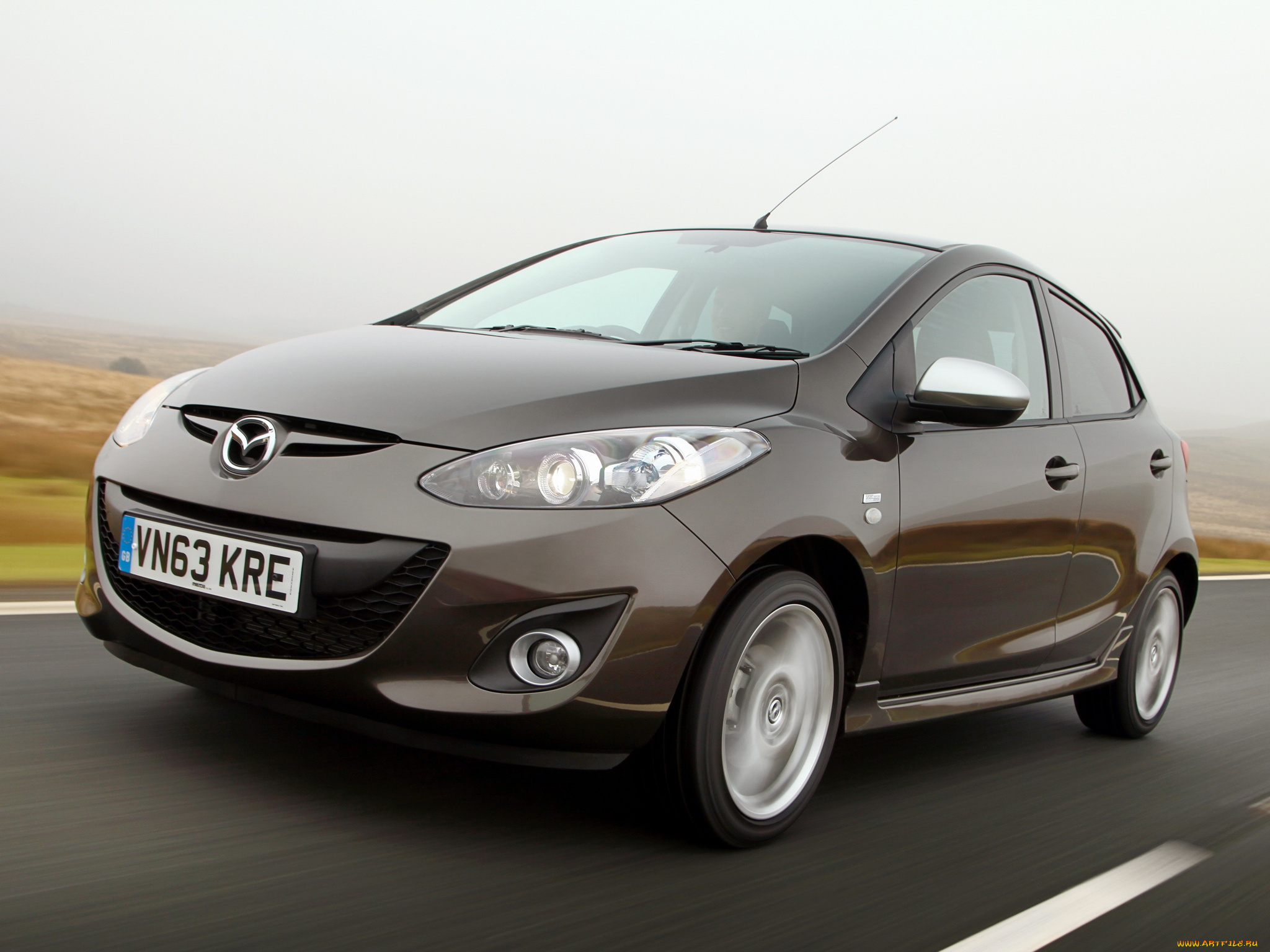 автомобили, mazda, 2014г, de2, venture, sport, темный, 2